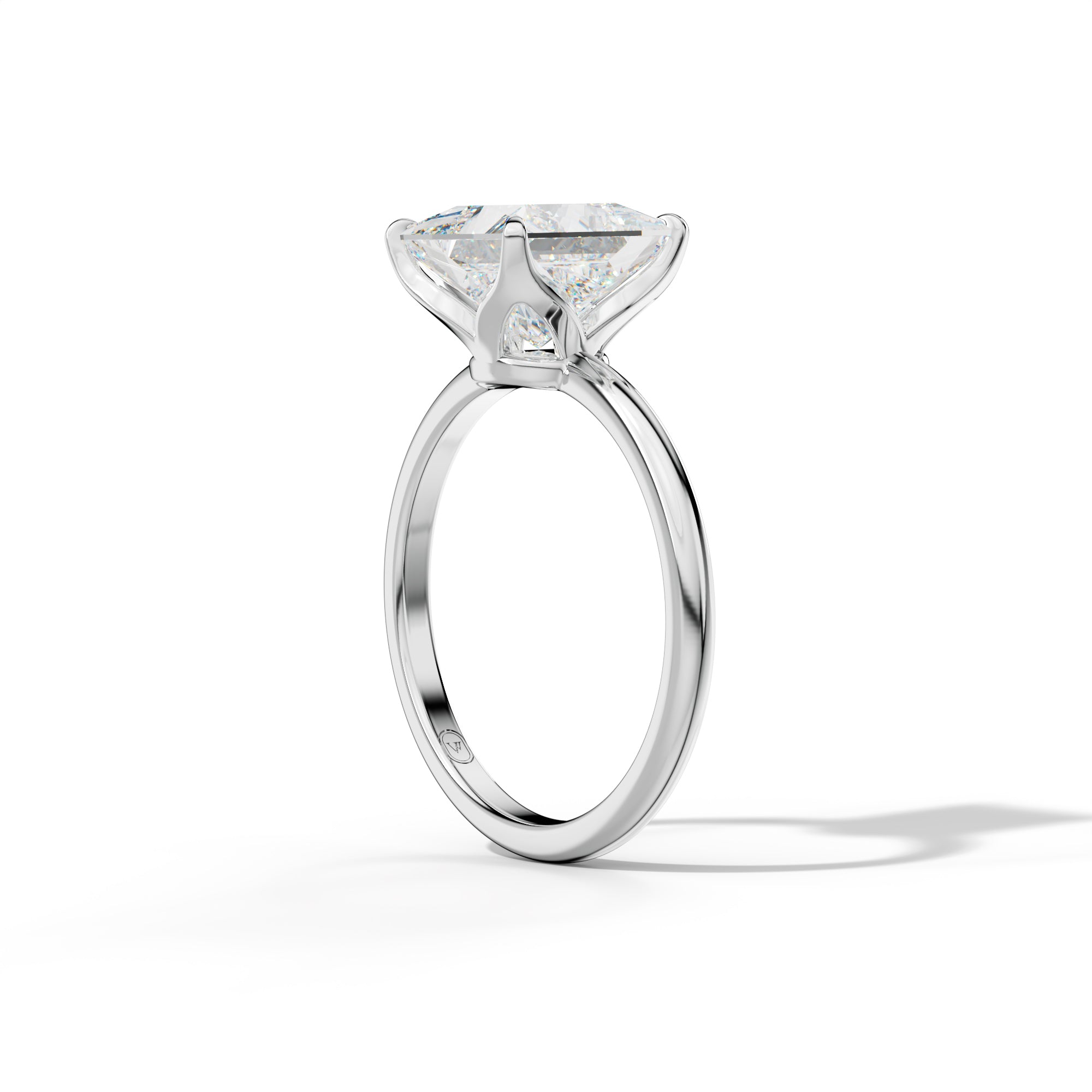 Ella Princess Cut Diamond Engagement Ring