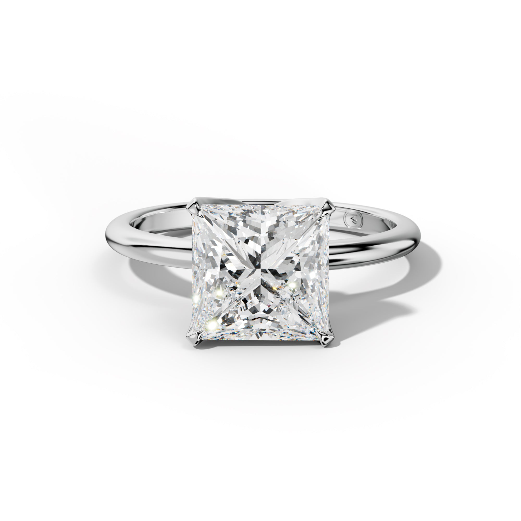 Ella Princess Cut Diamond Engagement Ring