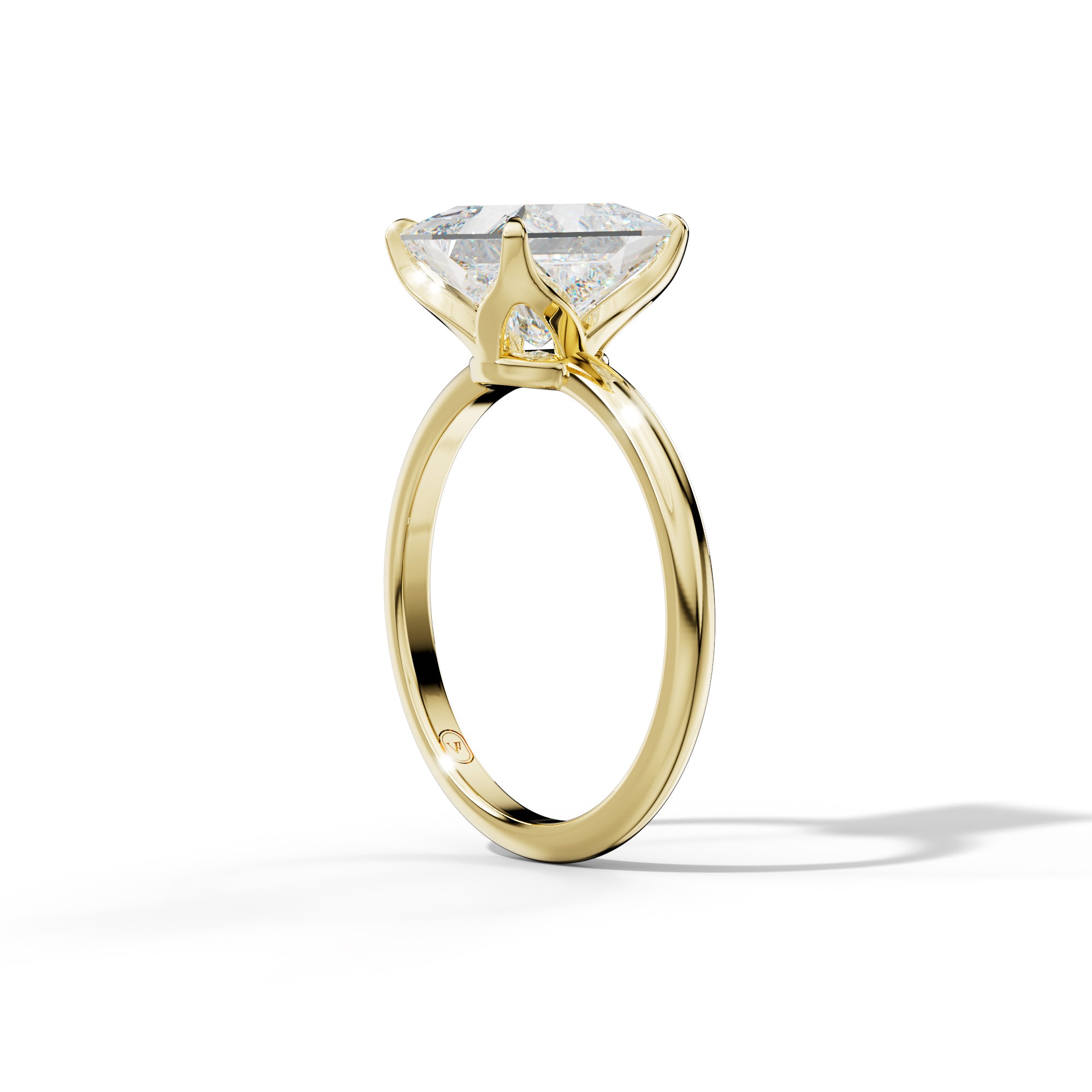 Ella Princess Cut Diamond Engagement Ring