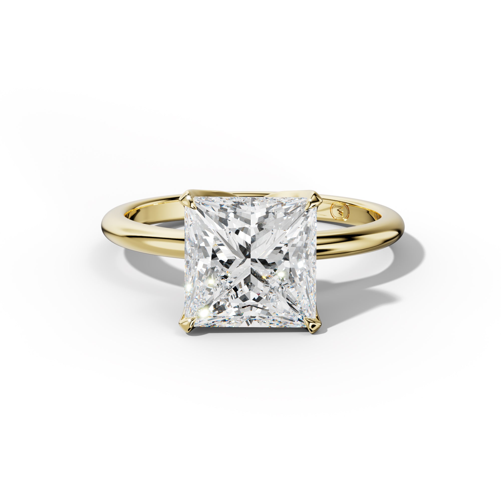 Ella Princess Cut Diamond Engagement Ring