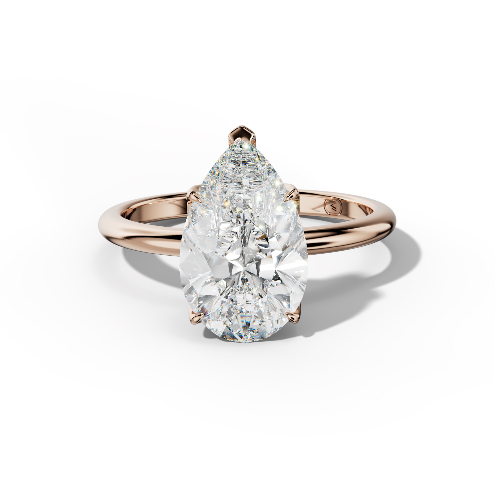 Ella Pear Shape Diamond Engagement Ring
