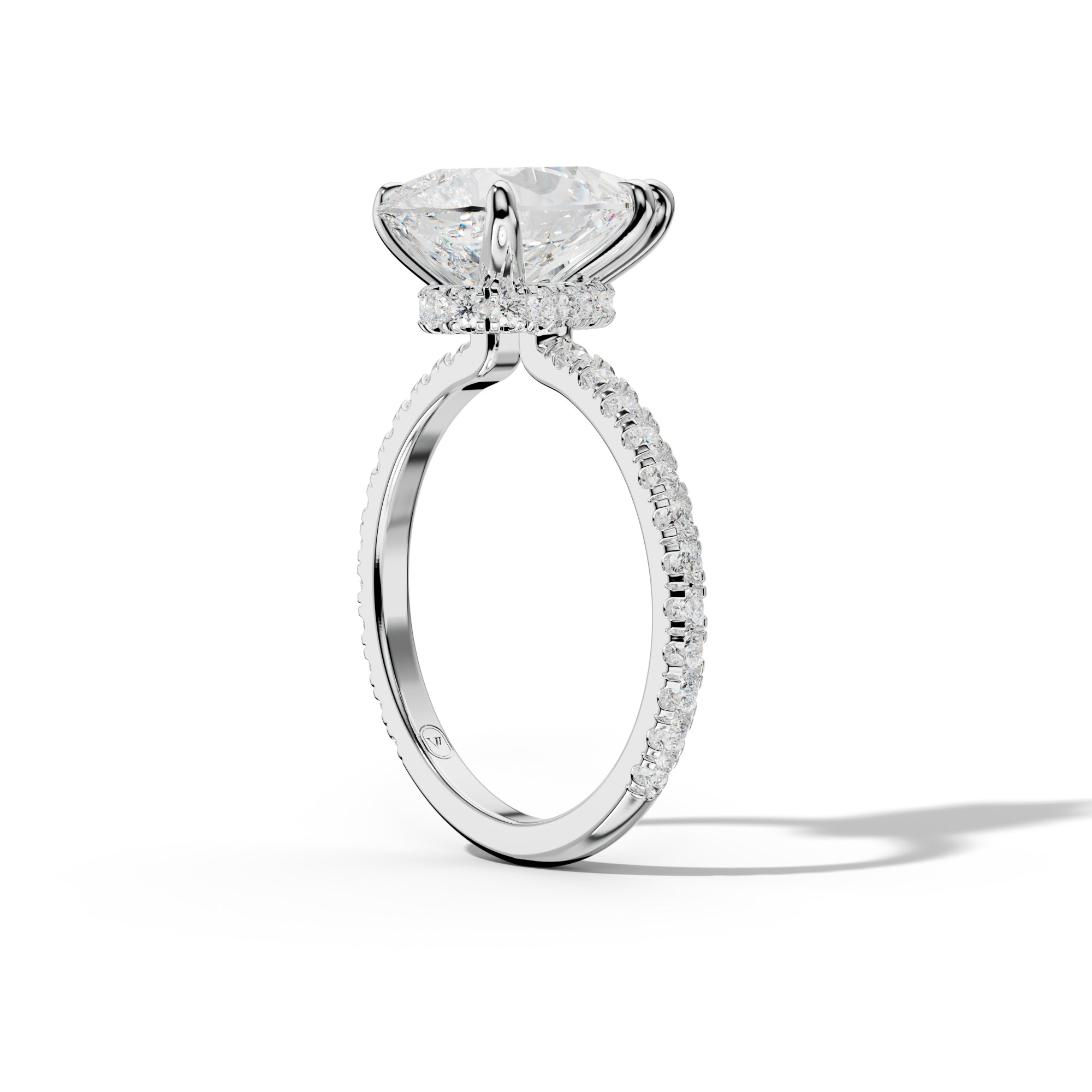 Abigail Pear Shape Diamond Engagement Ring