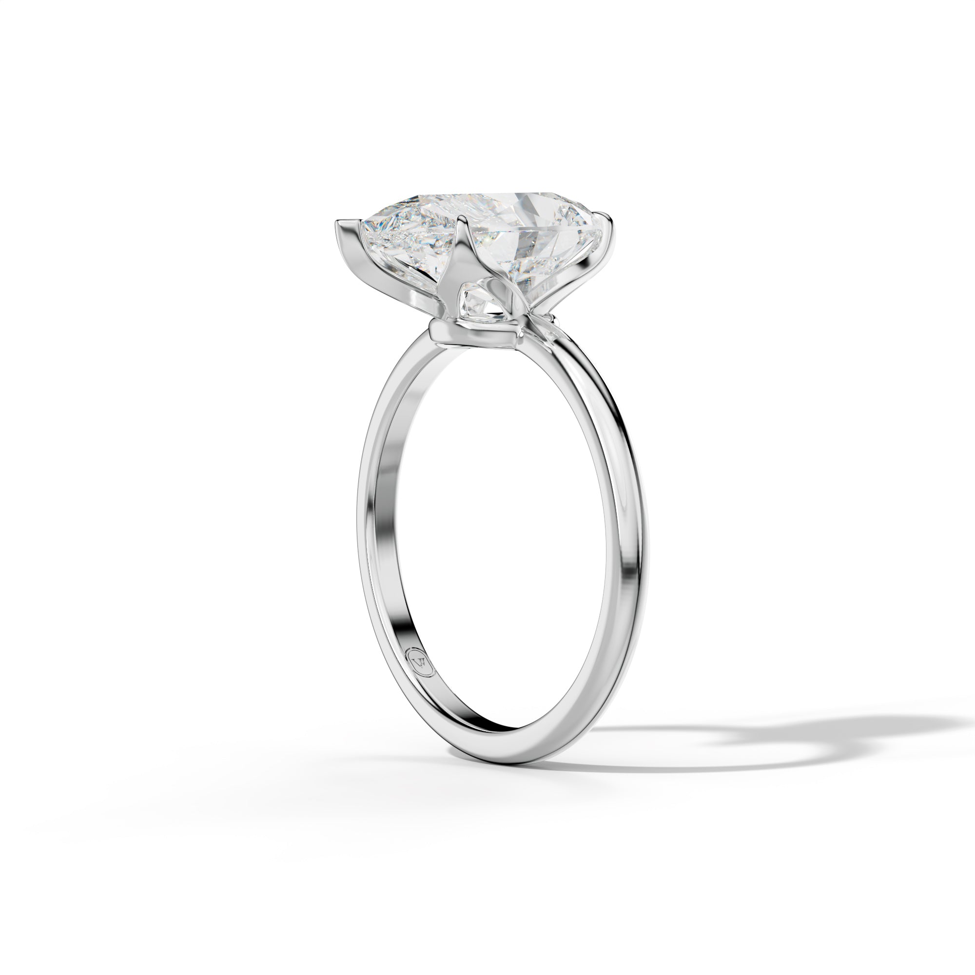 Ella Pear Shape Diamond Engagement Ring