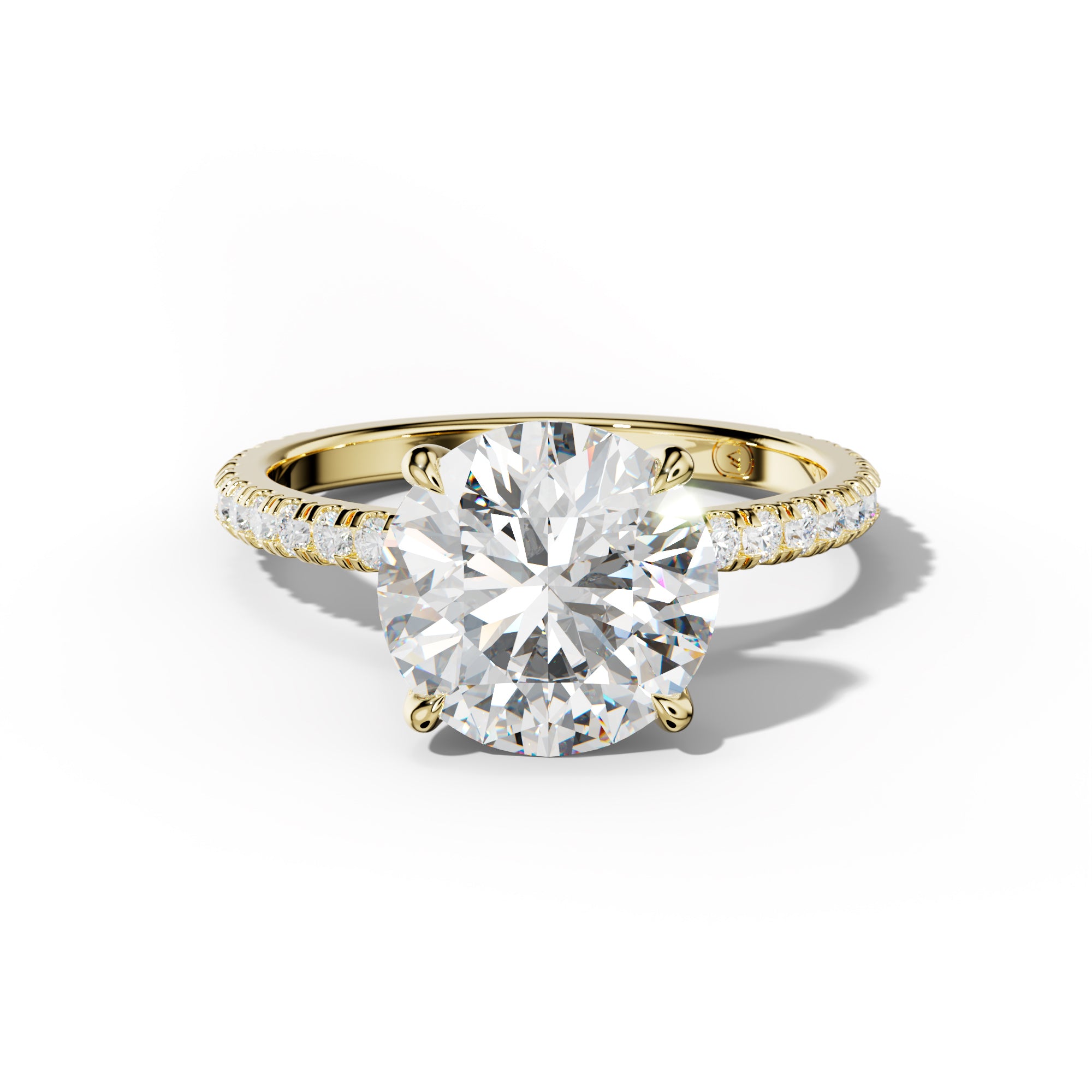 Abigail Round Diamond Engagement Ring