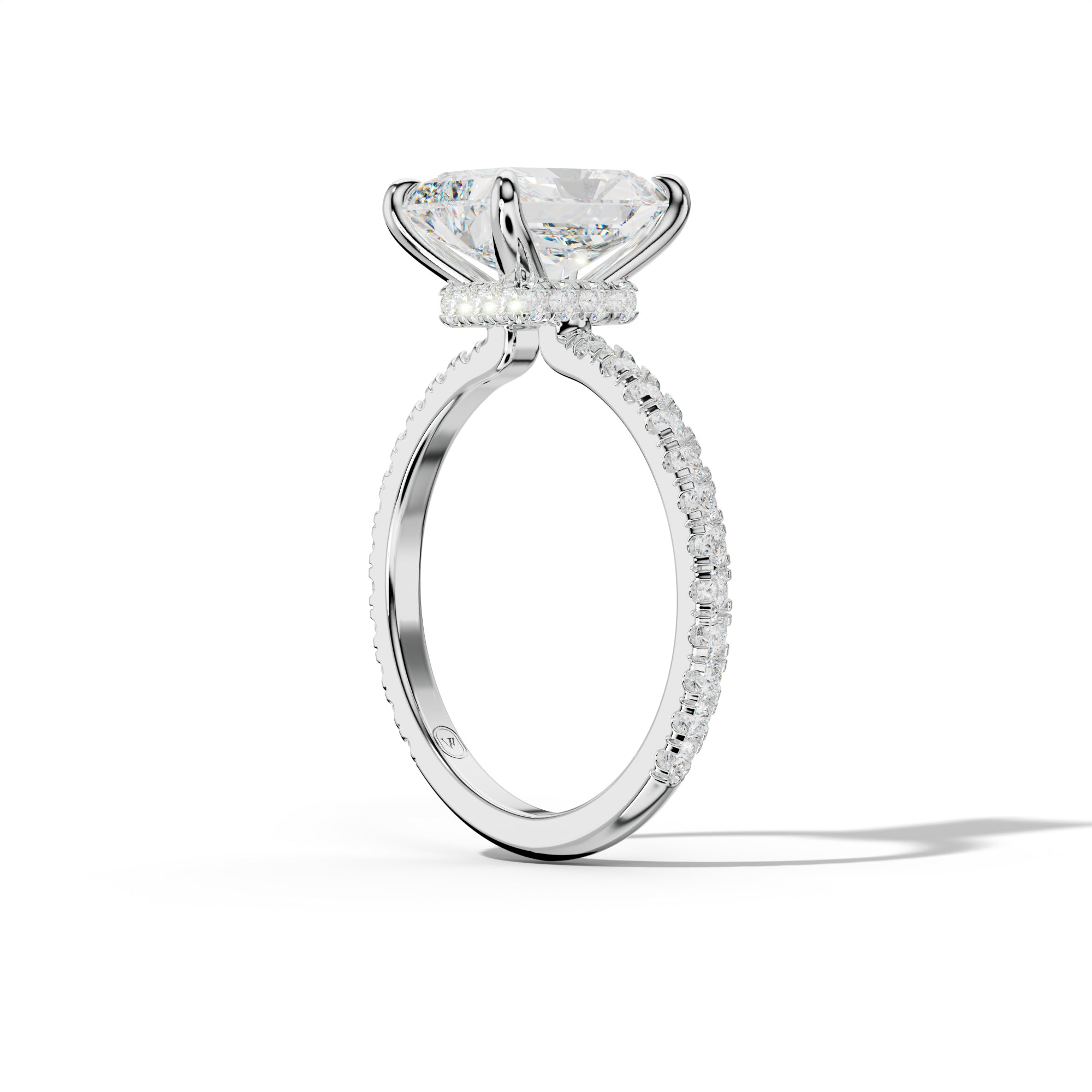 Abigail Radiant Cut Diamond Engagement Ring