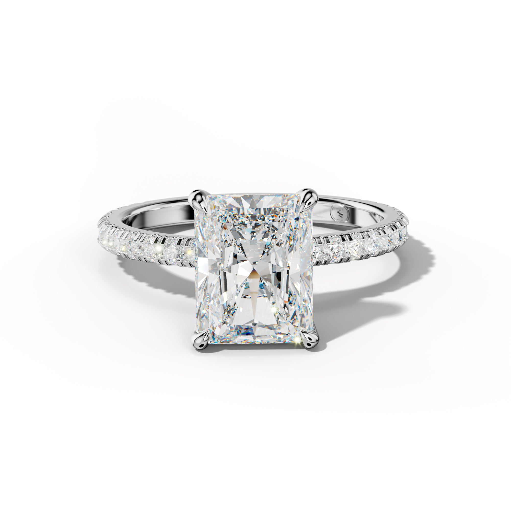 Abigail Radiant Cut Diamond Engagement Ring