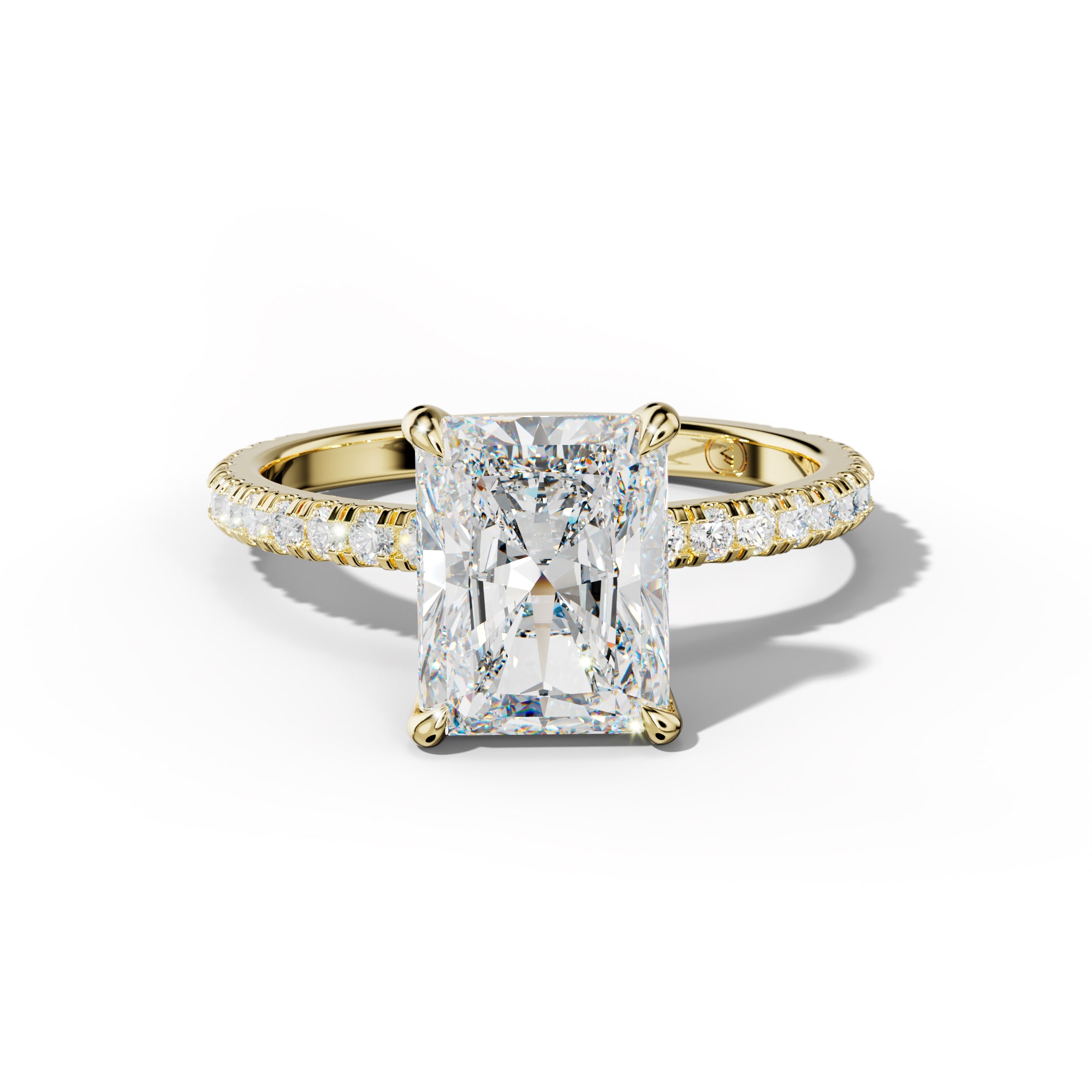 Abigail Radiant Cut Diamond Engagement Ring