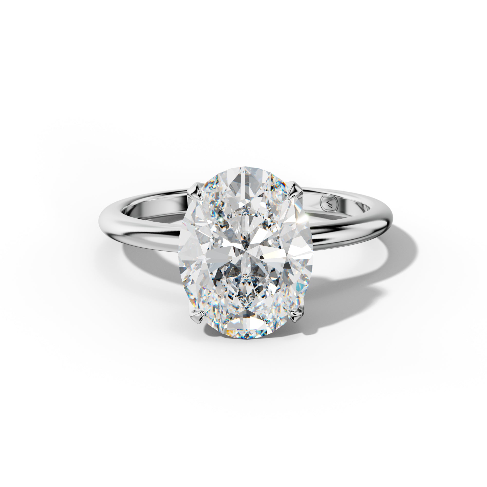 Ella Oval Diamond Engagement Ring