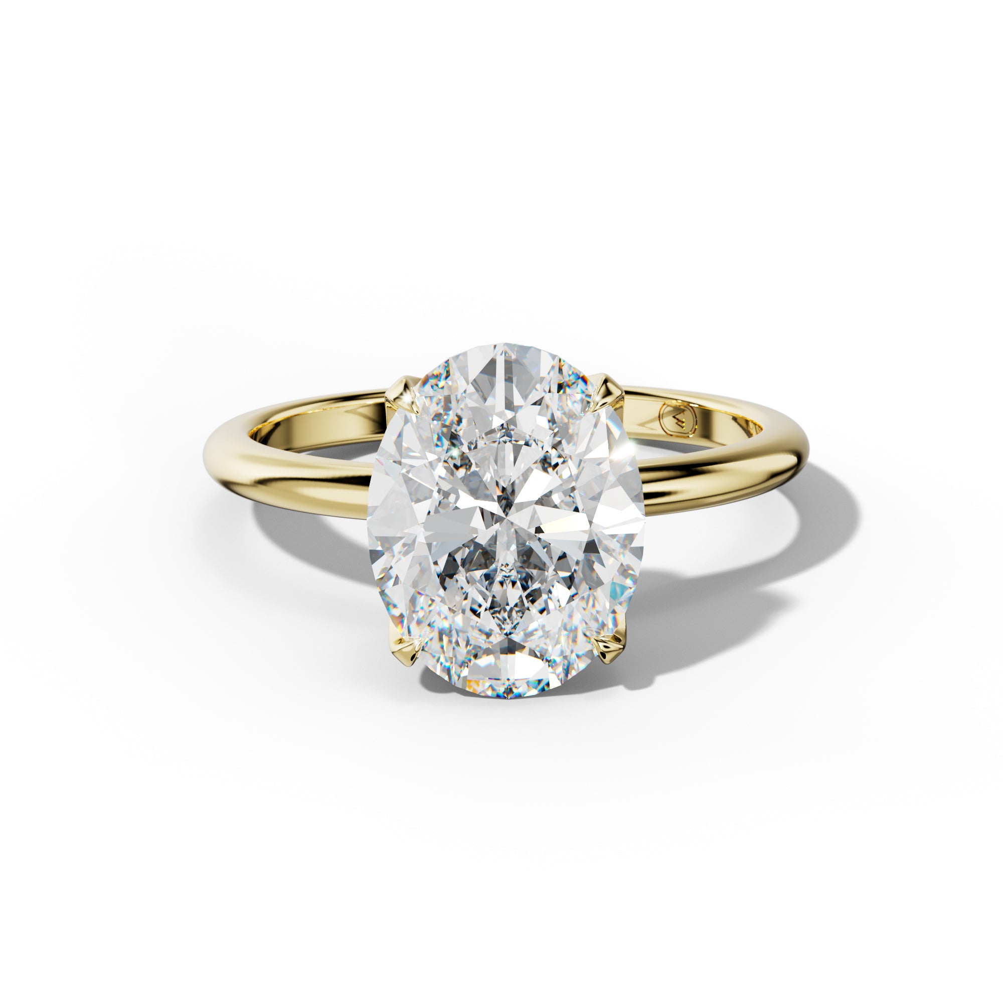 Ella Oval Diamond Engagement Ring