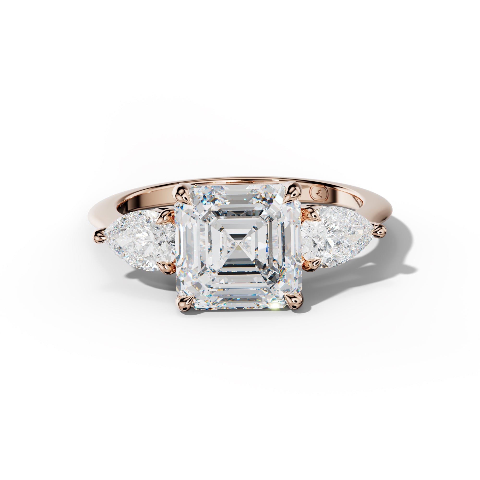 Hannah Asscher Cut Diamond Engagement Ring