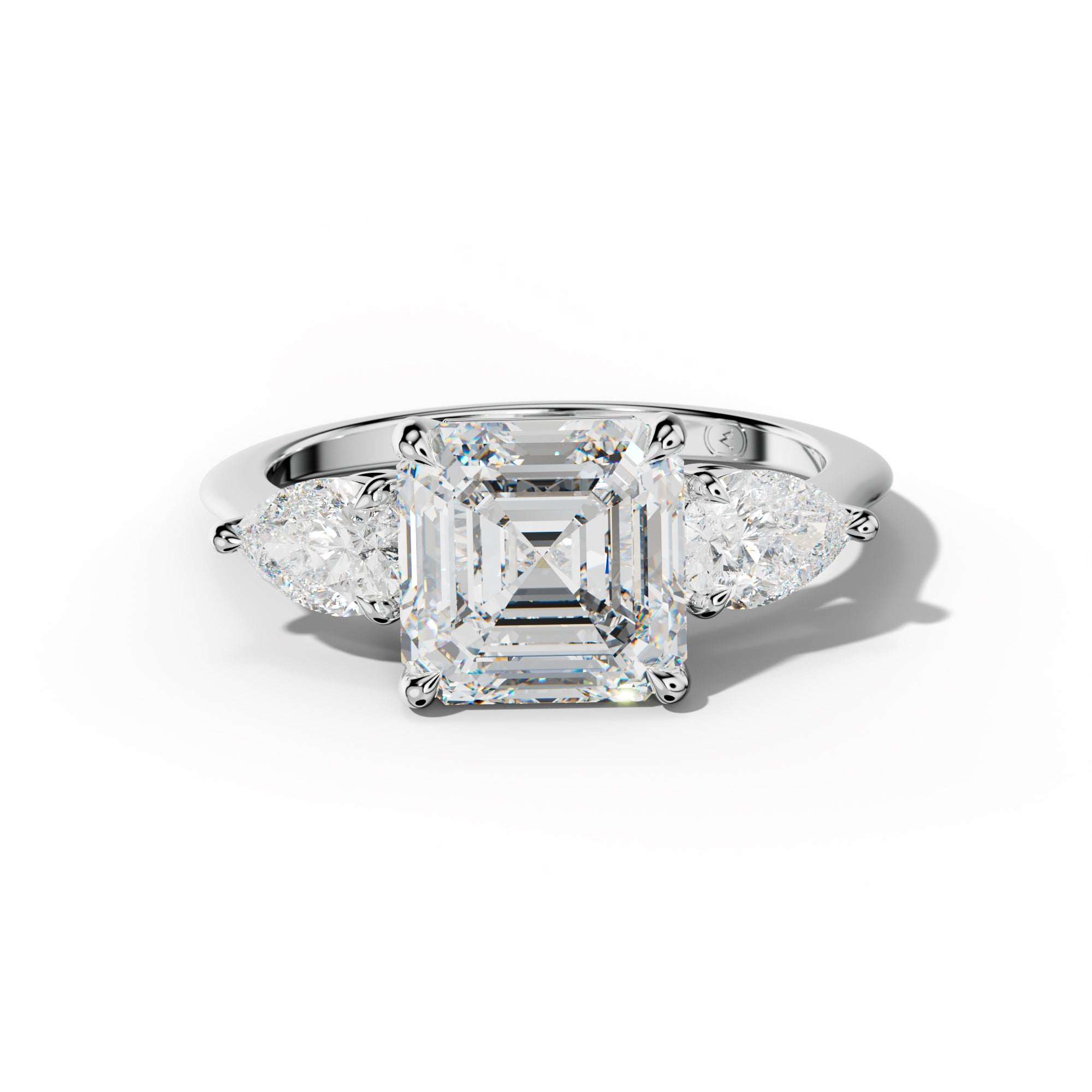 Hannah Asscher Cut Diamond Engagement Ring