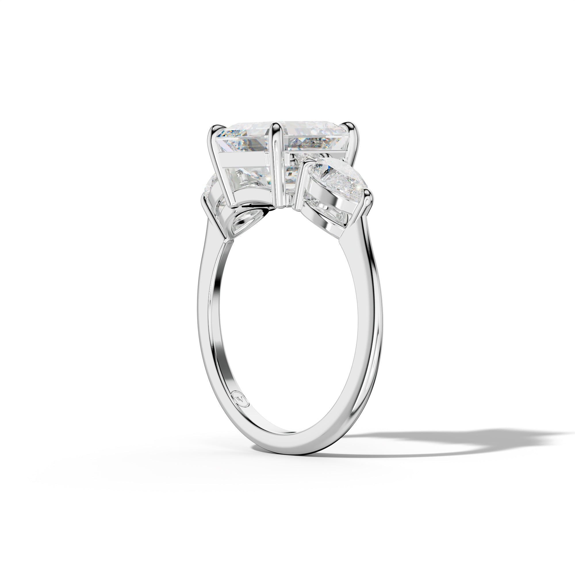 Hannah Asscher Cut Diamond Engagement Ring