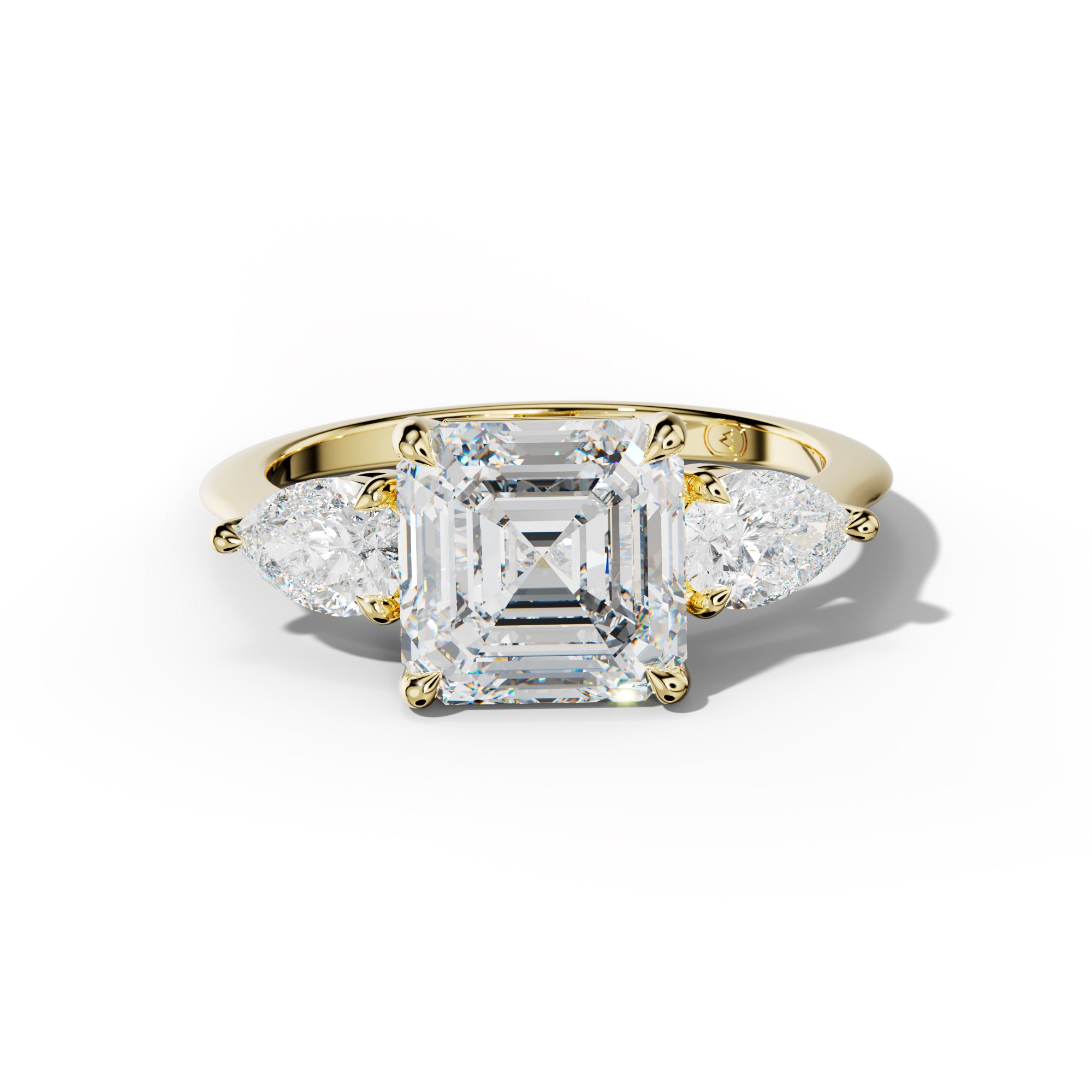 Hannah Asscher Cut Diamond Engagement Ring