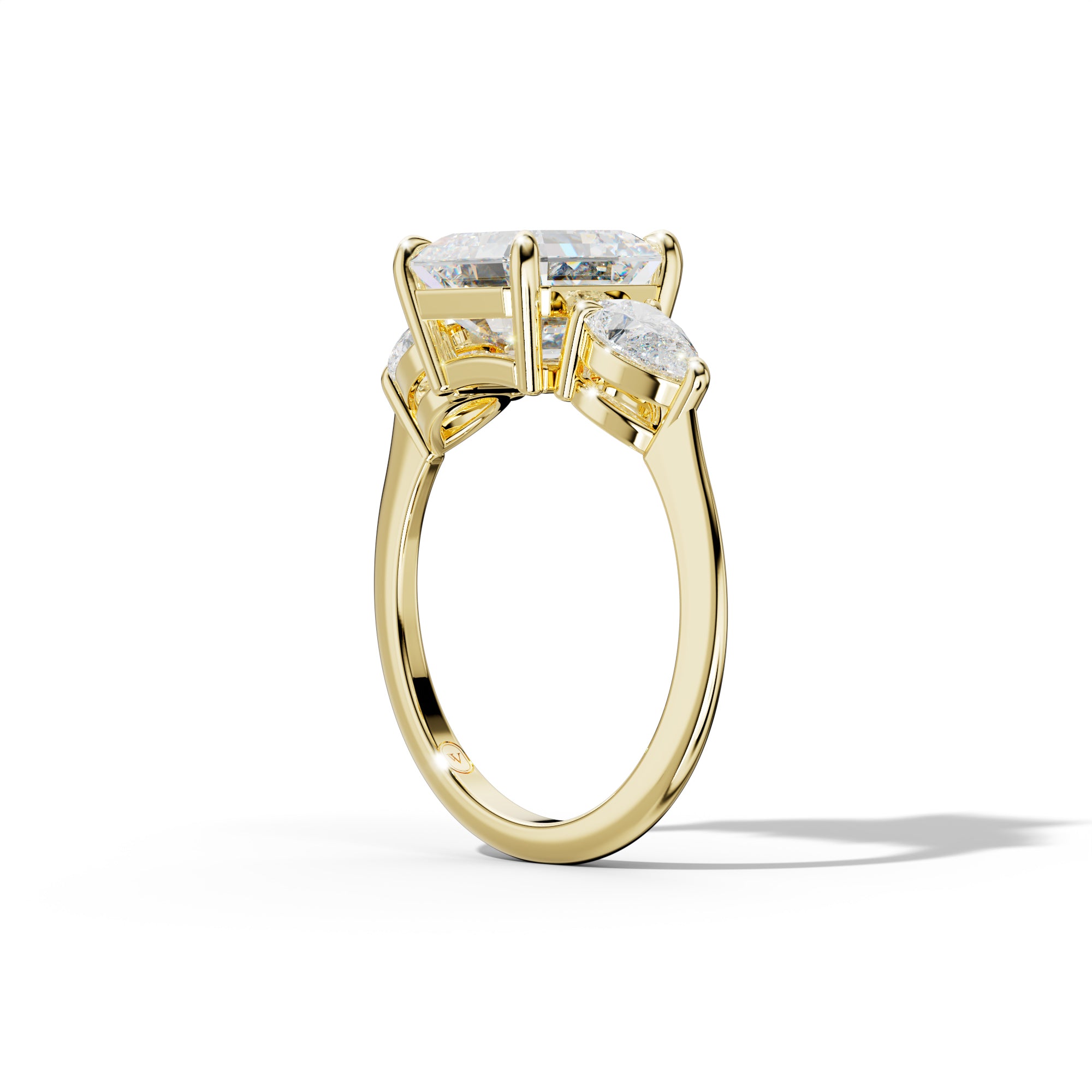 Hannah Asscher Cut Diamond Engagement Ring