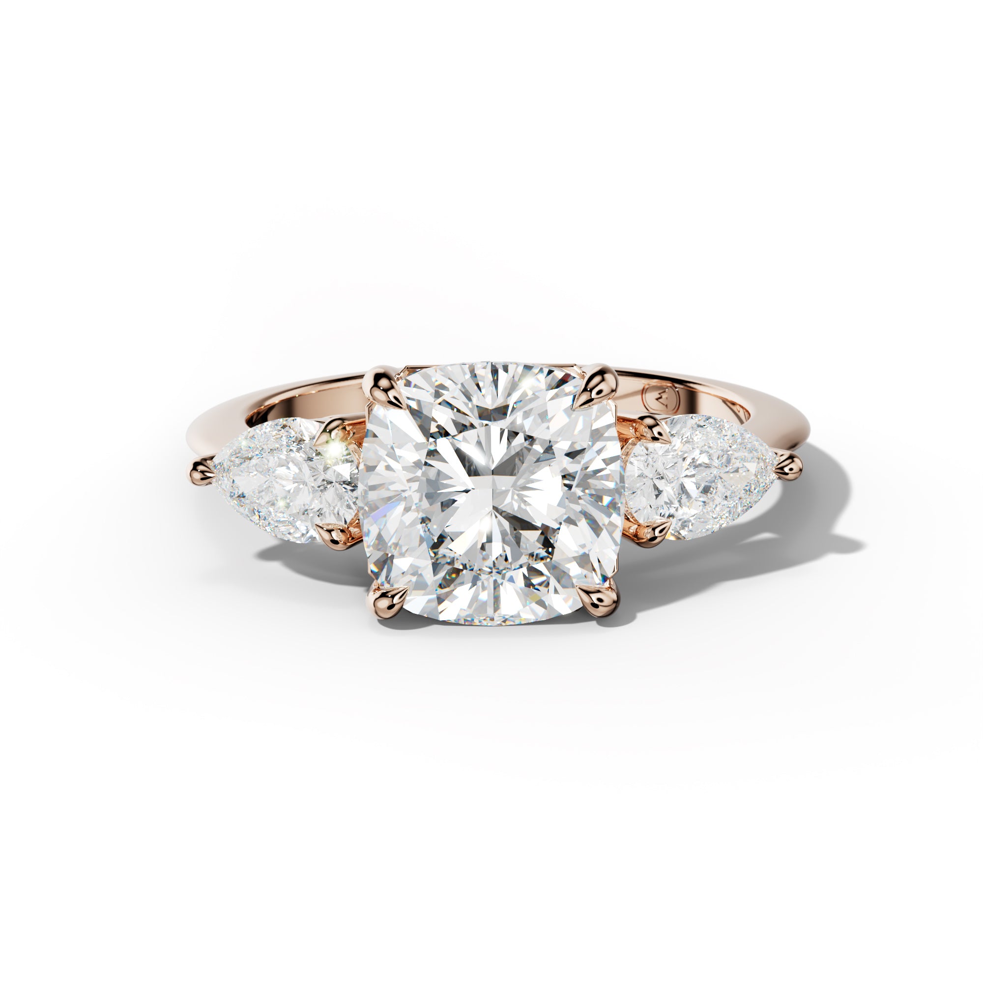 Hannah Cushion Cut Diamond Engagement Ring