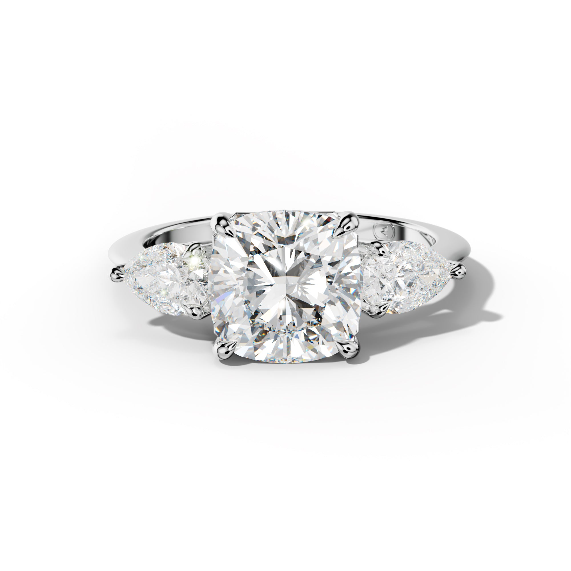 Hannah Cushion Cut Diamond Engagement Ring