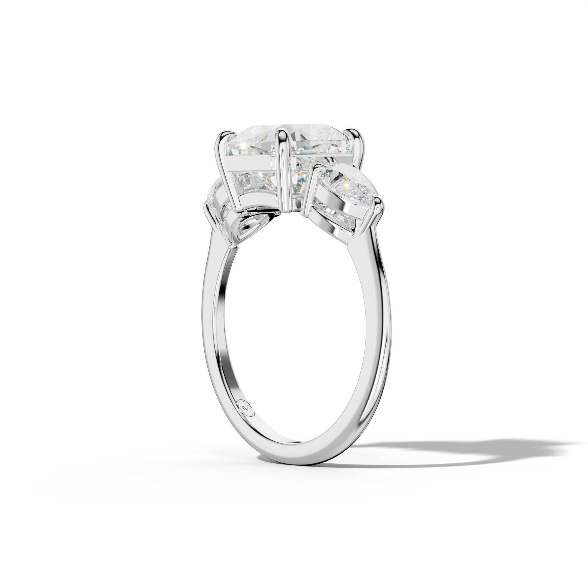Hannah Cushion Cut Diamond Engagement Ring