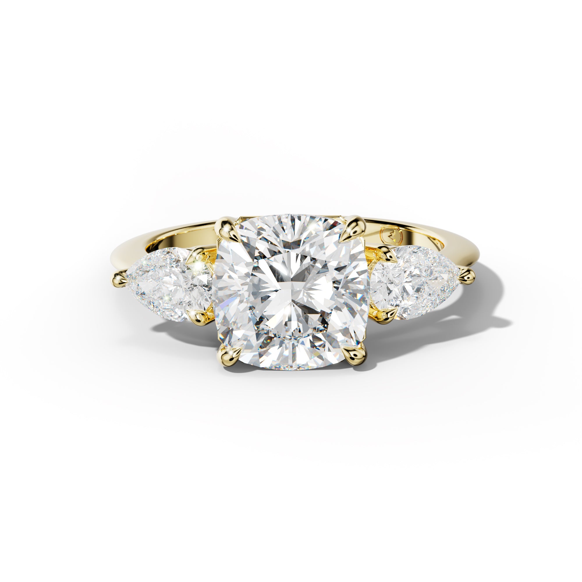 Hannah Cushion Cut Diamond Engagement Ring
