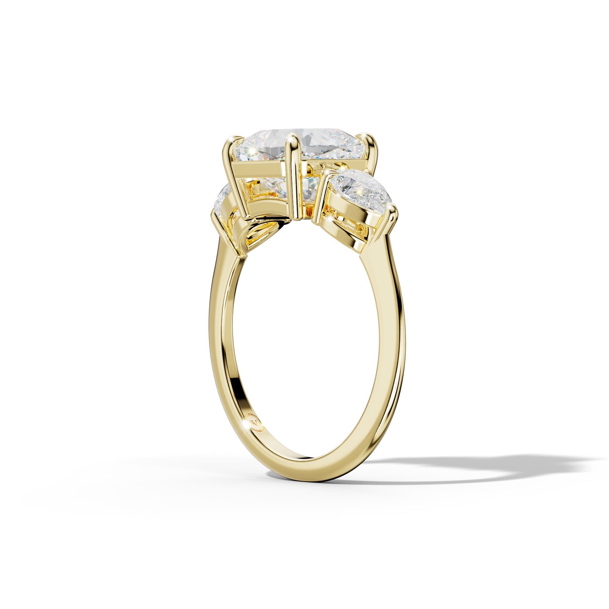 Hannah Cushion Cut Diamond Engagement Ring