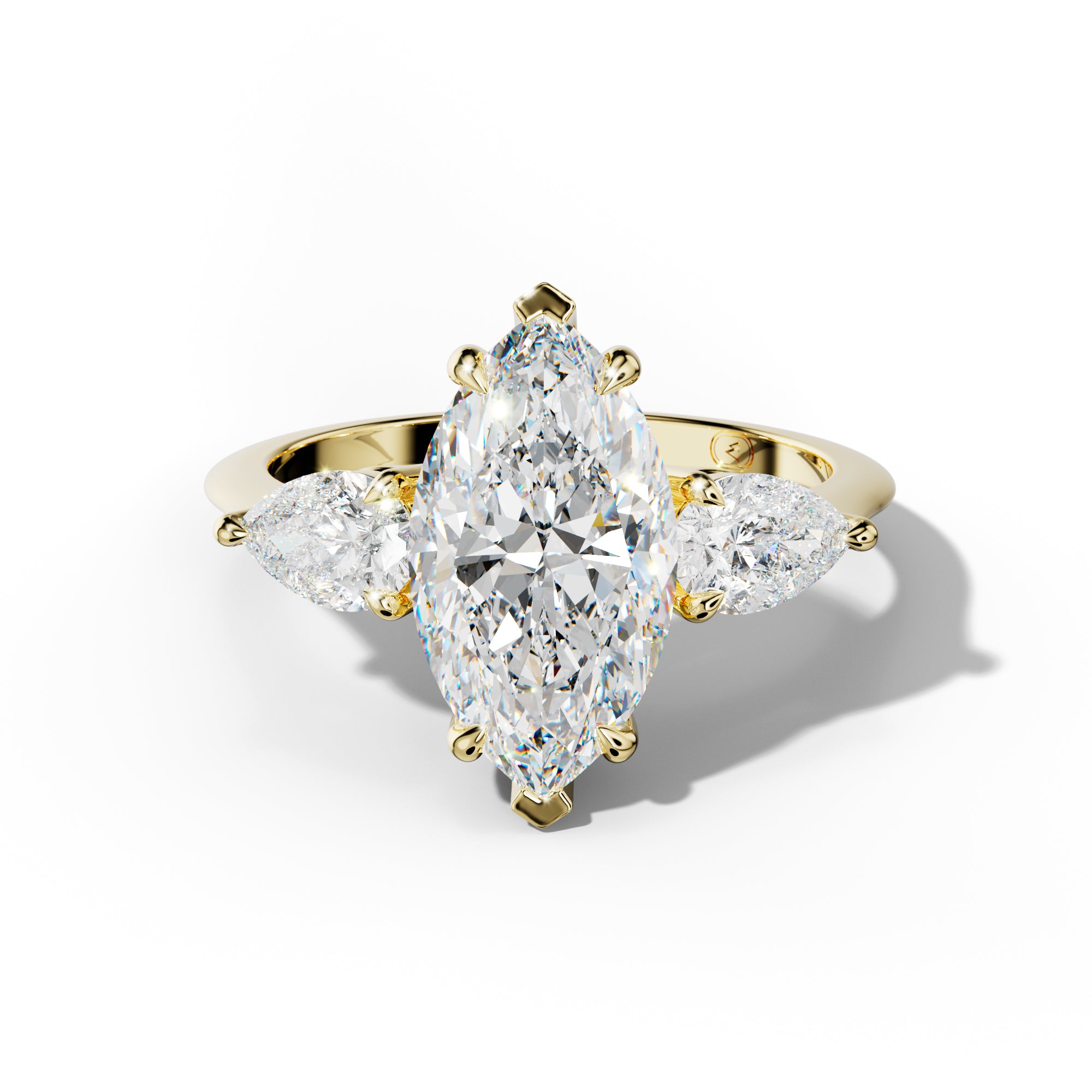 Hannah Marquise Cut Diamond Engagement Ring