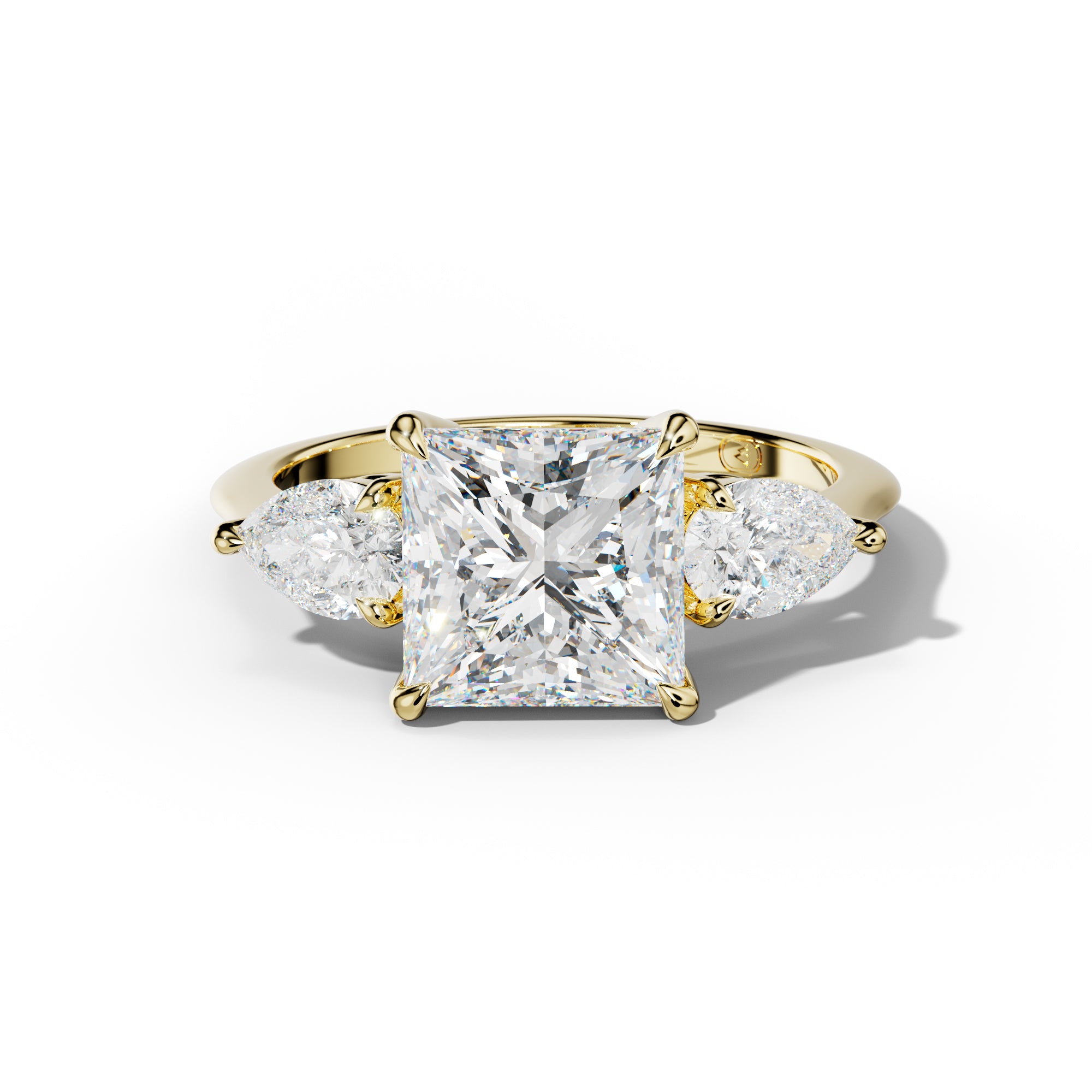 Hannah Princess Cut Diamond Engagement Ring