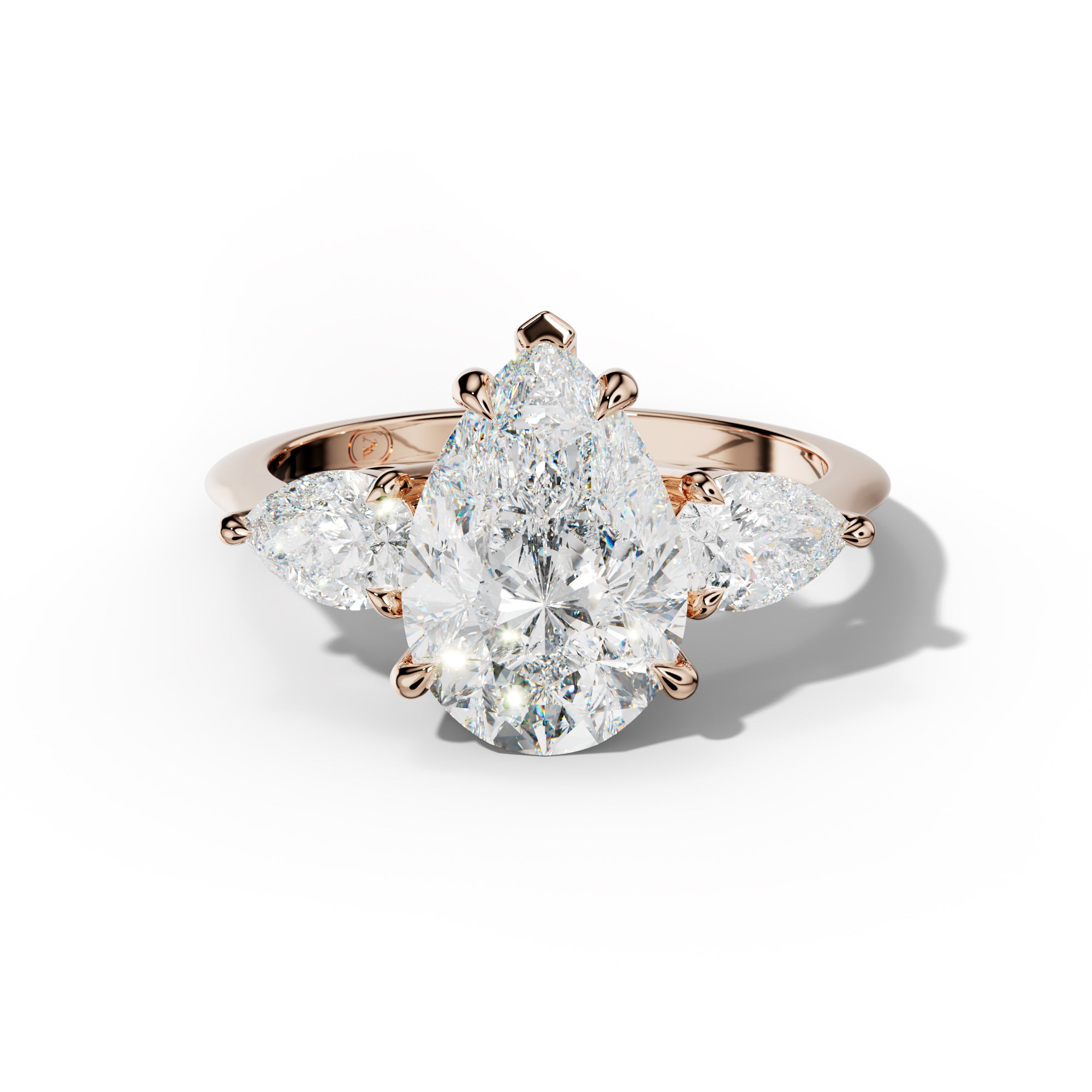 Hannah Pear Shape Diamond Engagement Ring