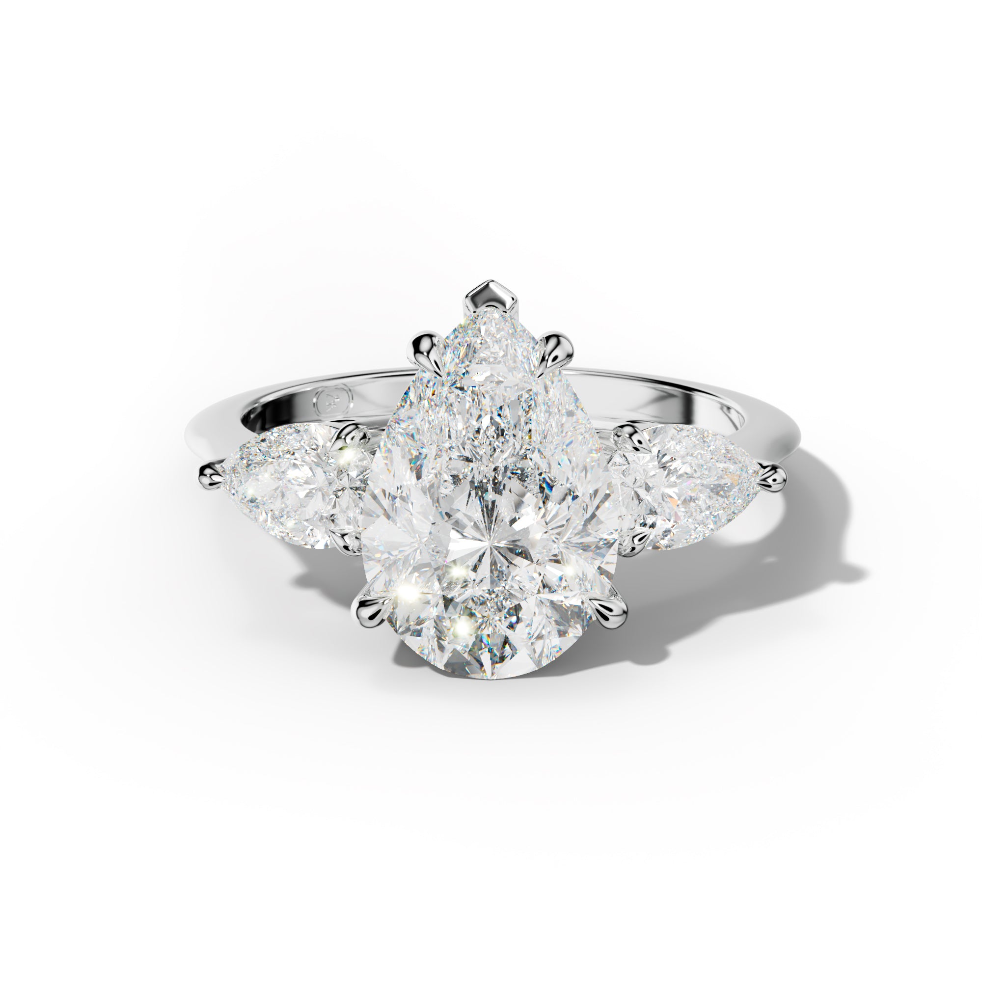 Hannah Pear Shape Diamond Engagement Ring