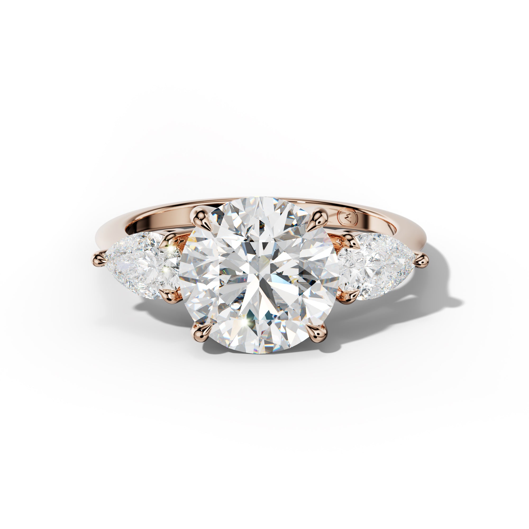 Hannah Round Diamond Engagement Ring
