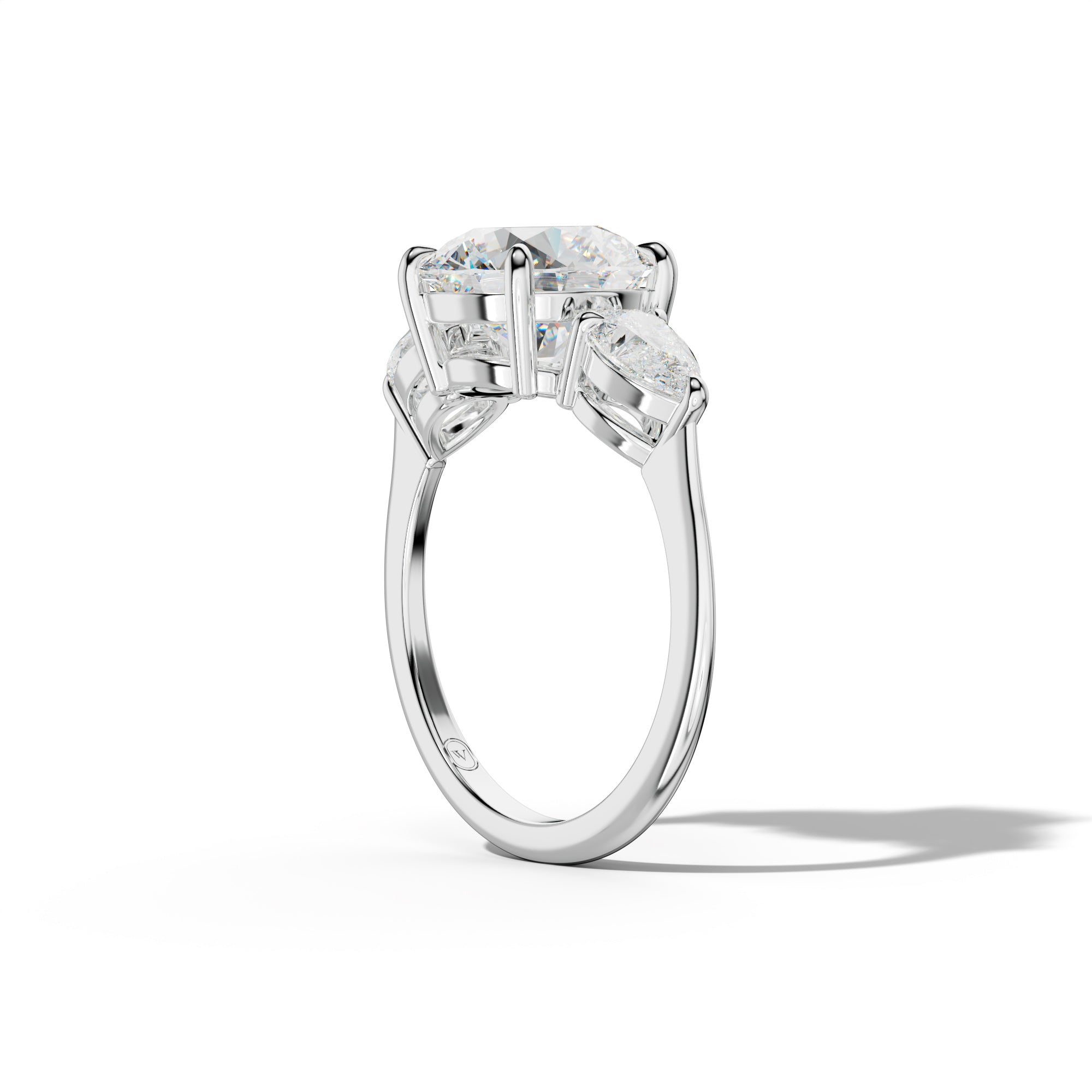 Hannah Round Diamond Engagement Ring