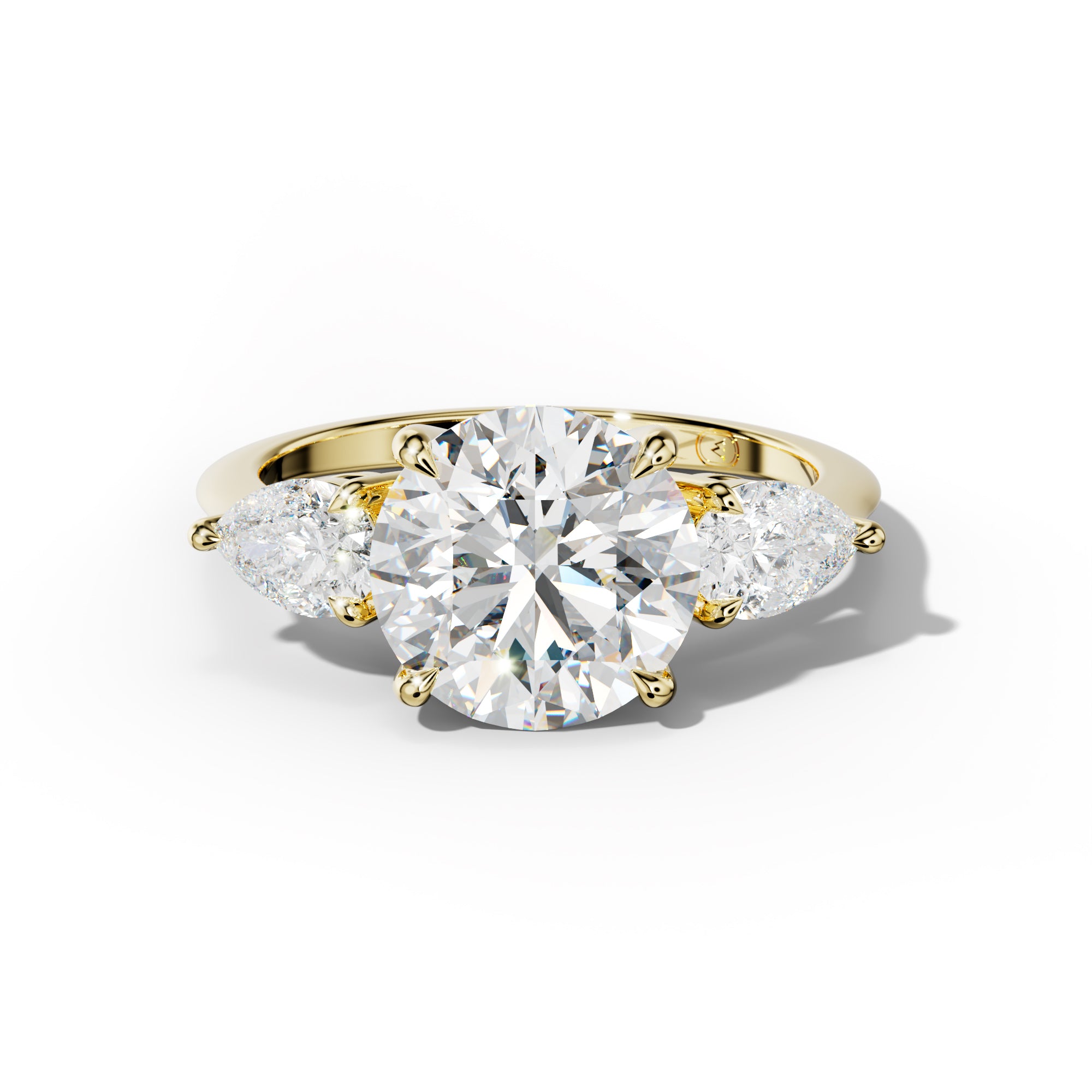 Hannah Round Diamond Engagement Ring