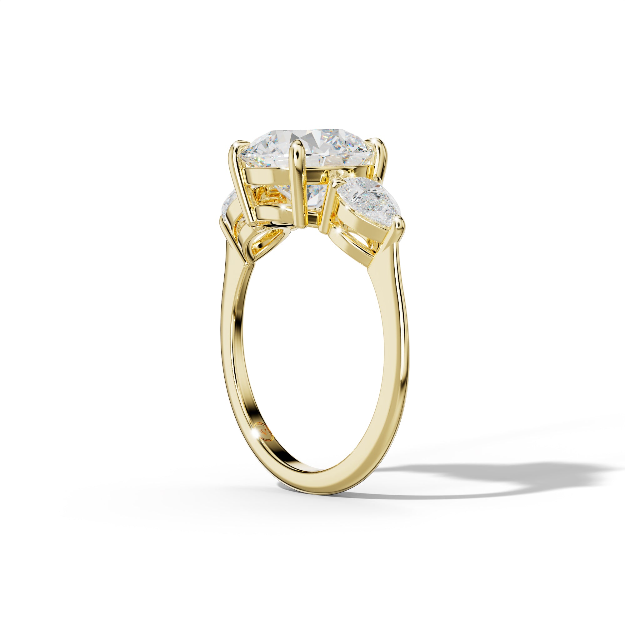 Hannah Round Diamond Engagement Ring