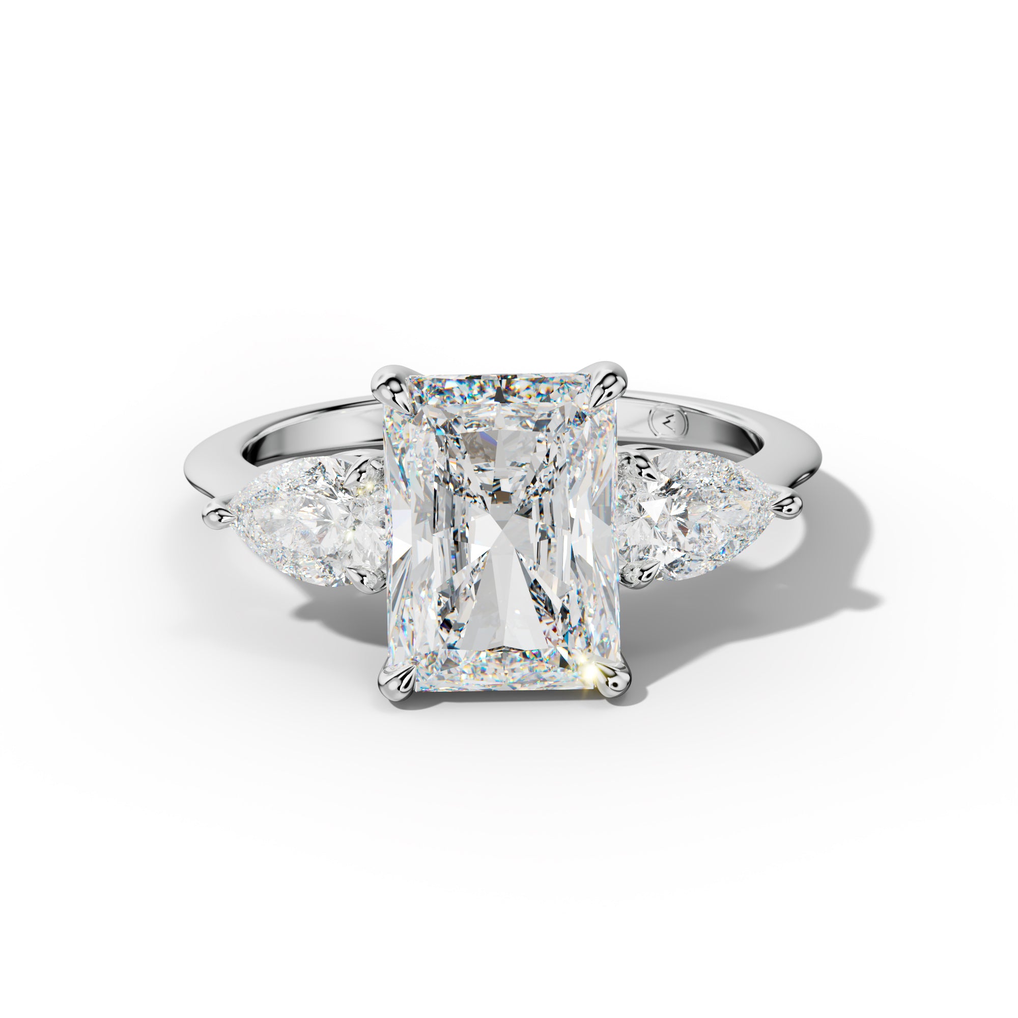 Hannah Radiant Cut Diamond Engagement Ring