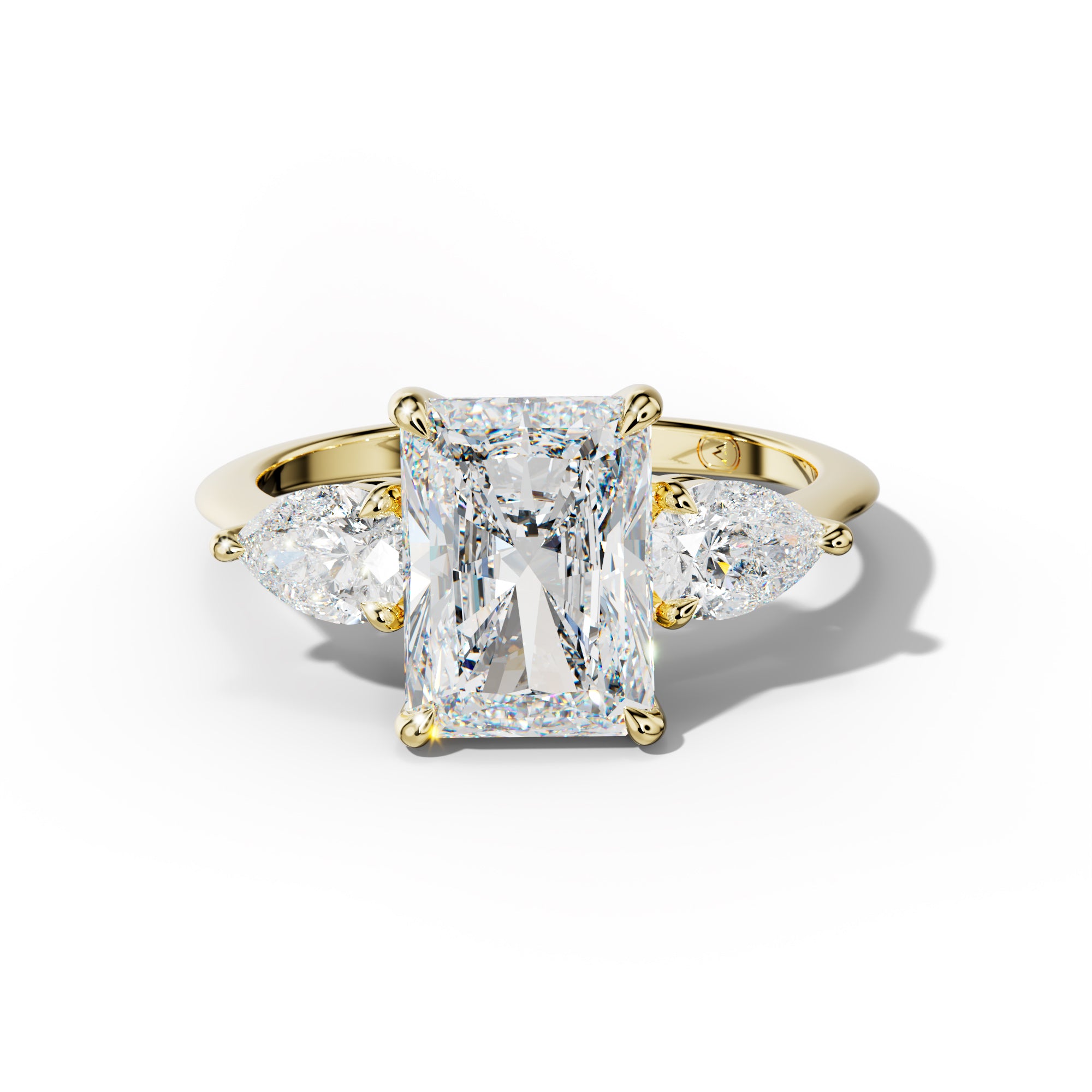 Hannah Radiant Cut Diamond Engagement Ring