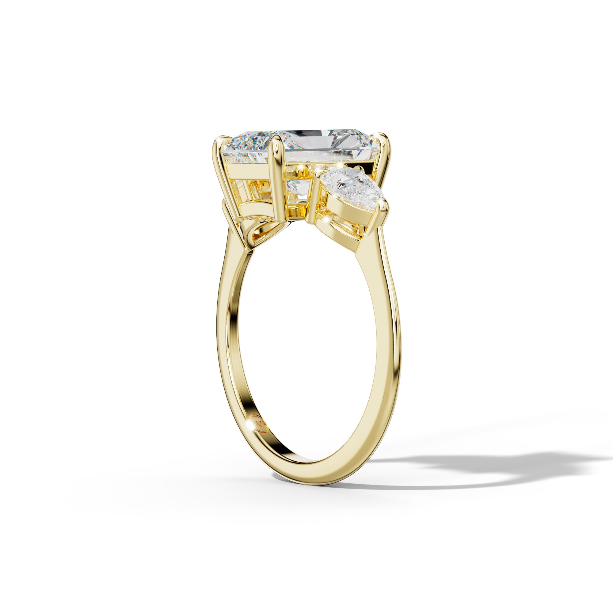 Hannah Radiant Cut Diamond Engagement Ring
