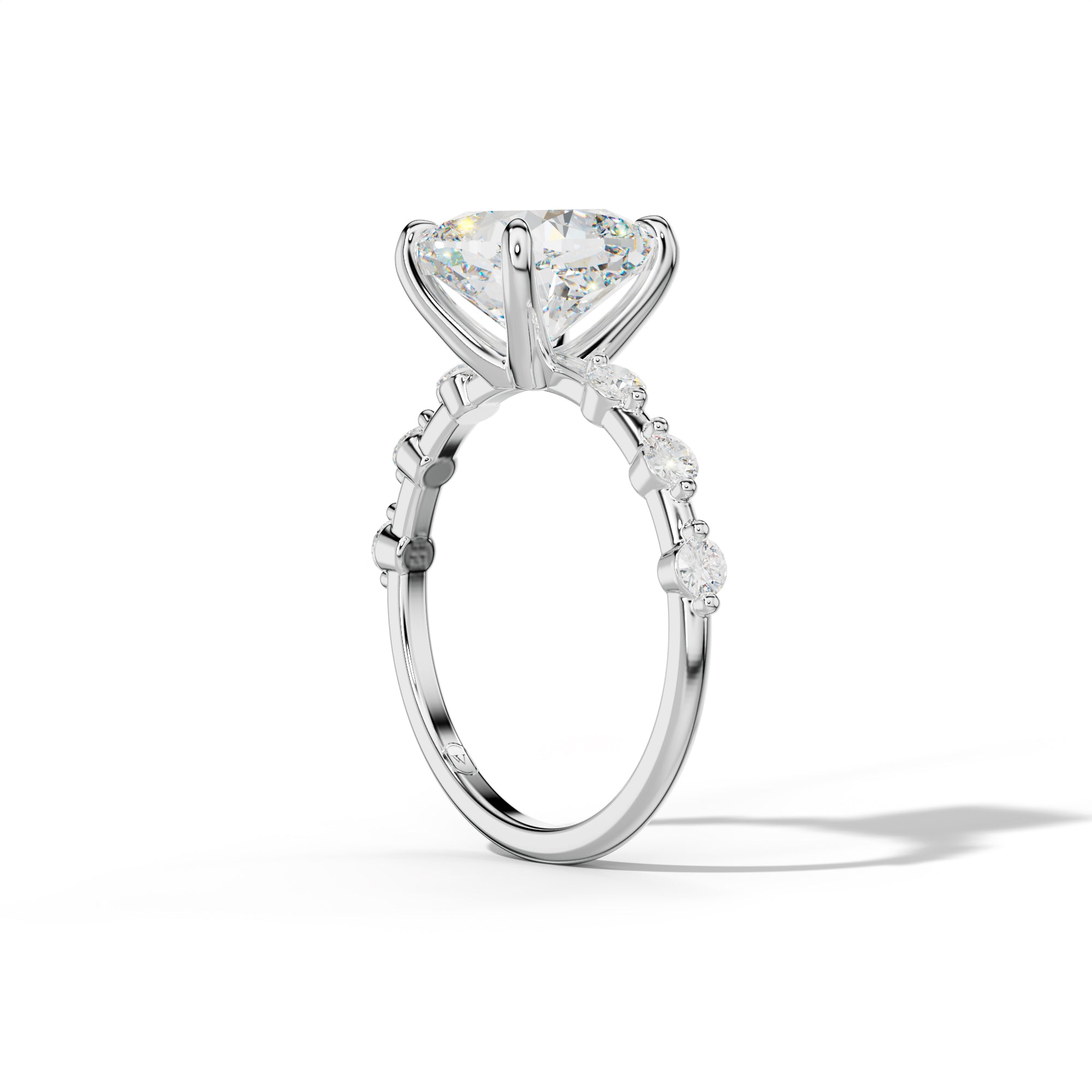 Scarlett Cushion Cut Diamond Engagement Ring