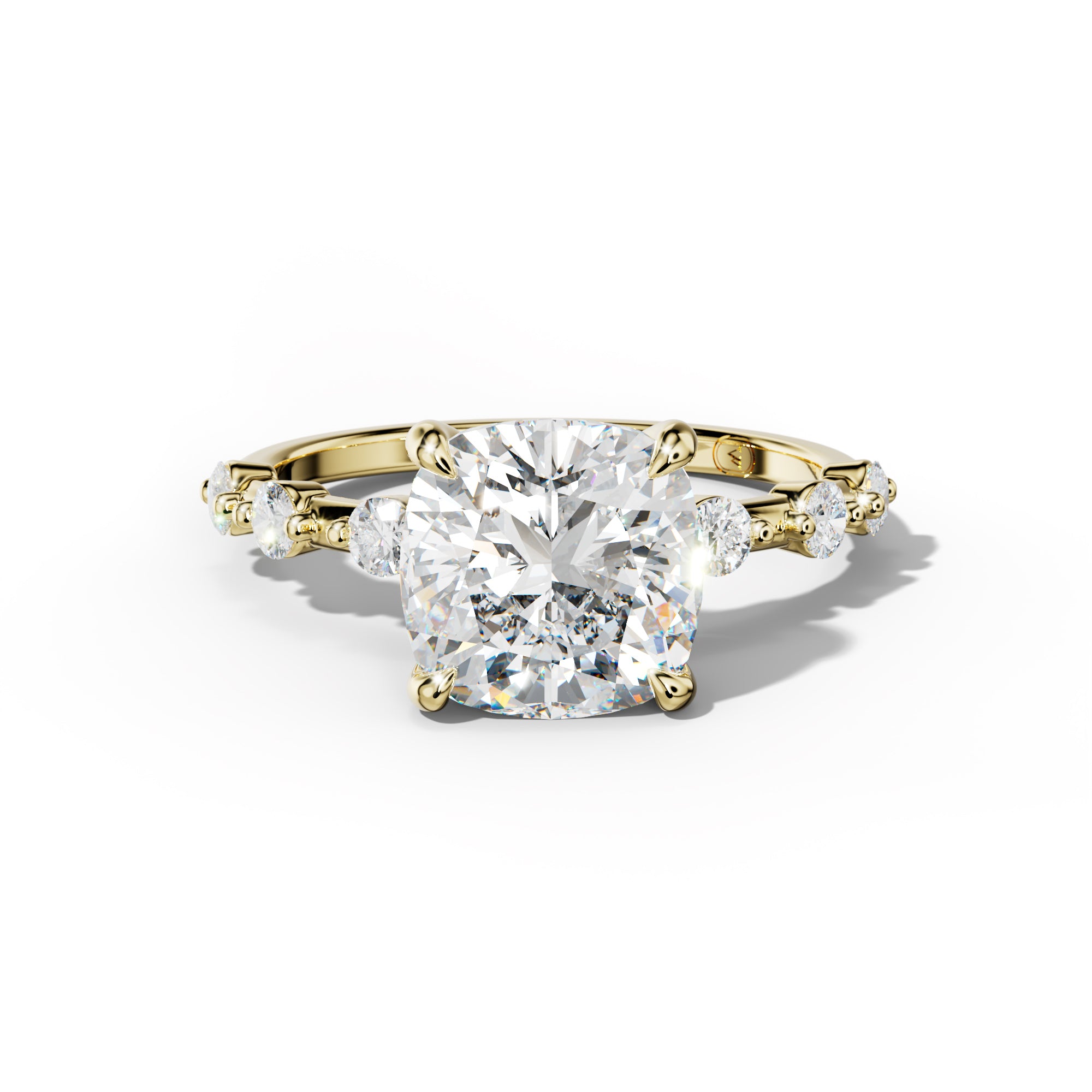 Scarlett Cushion Cut Diamond Engagement Ring