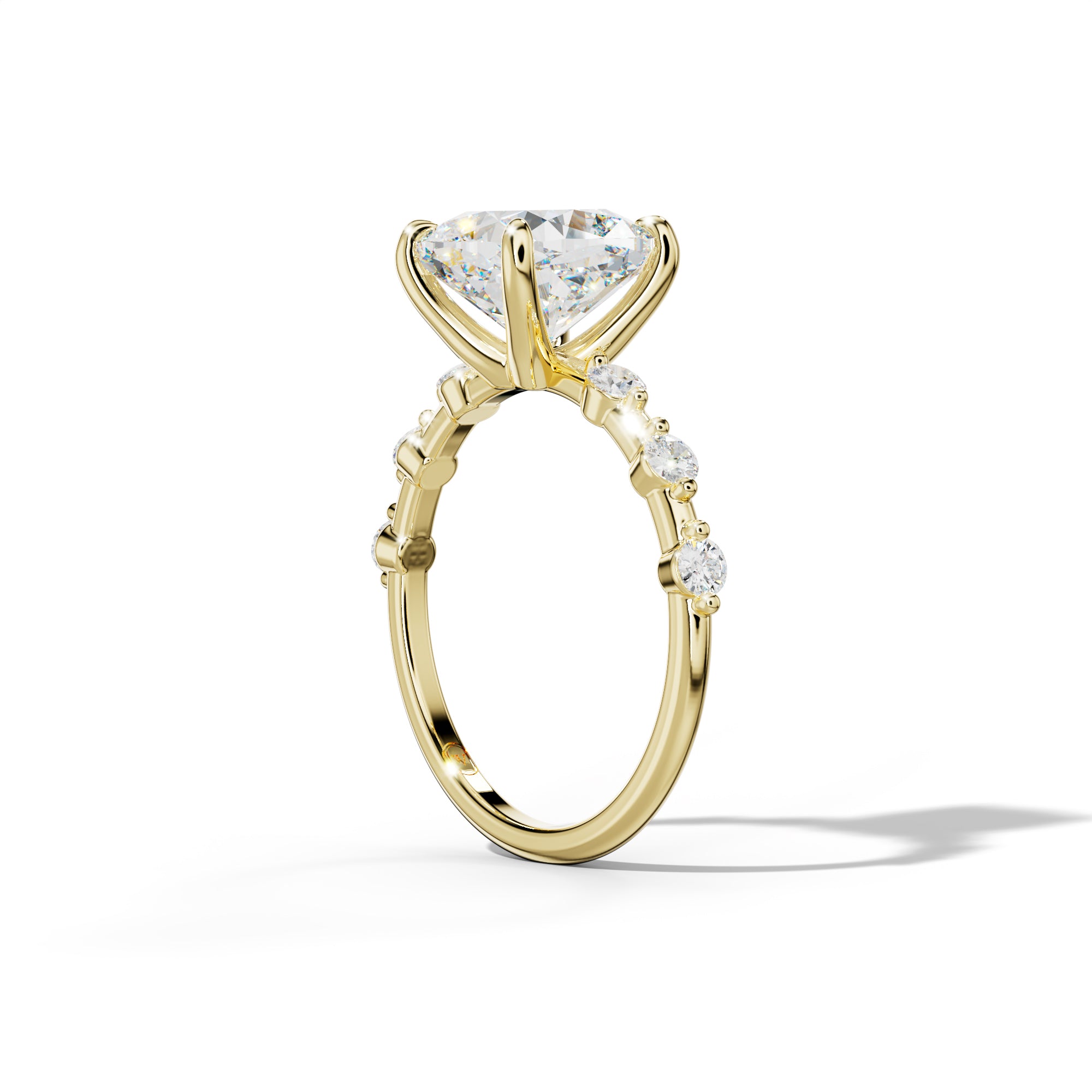 Scarlett Cushion Cut Diamond Engagement Ring