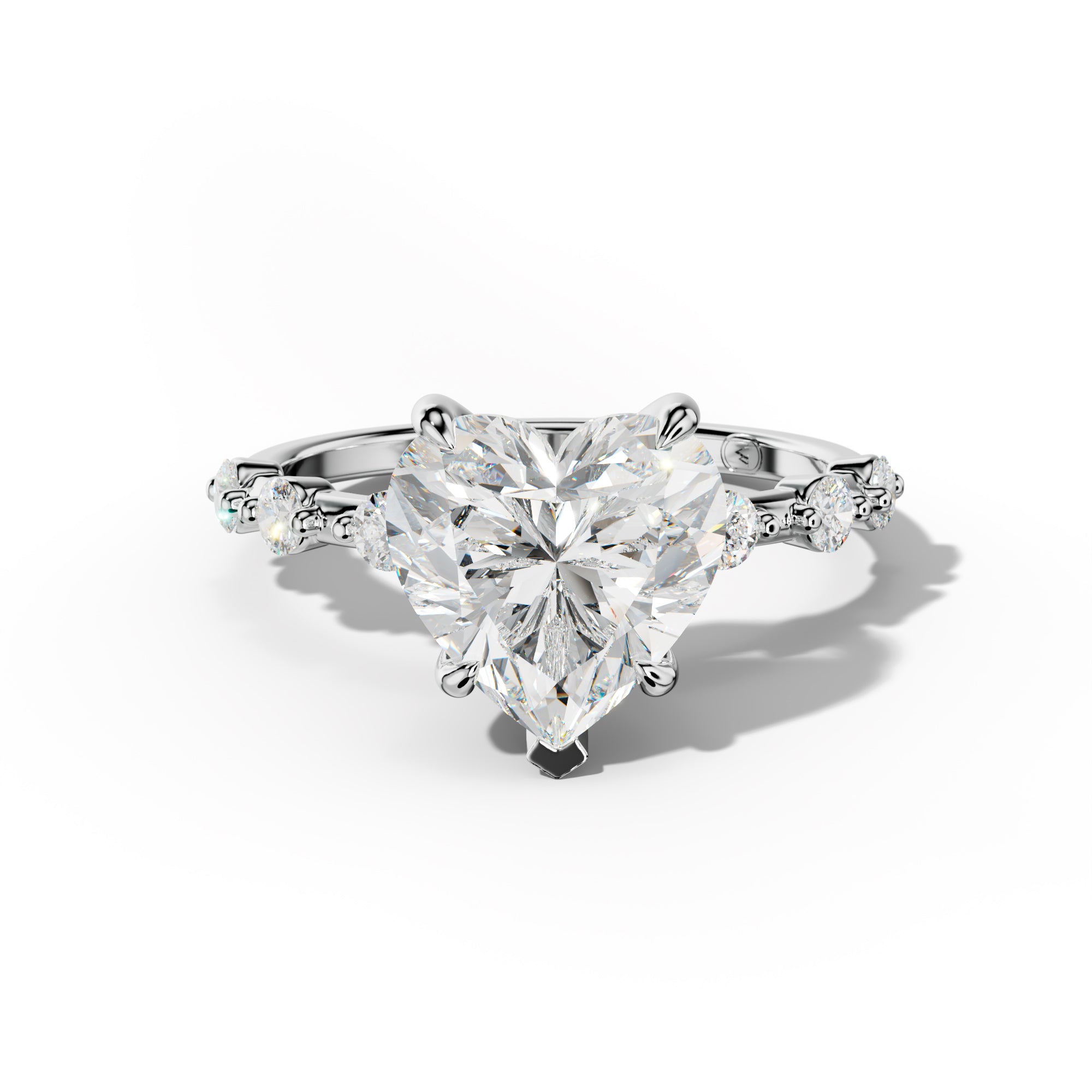 Scarlett Heart Cut Diamond Engagement Ring