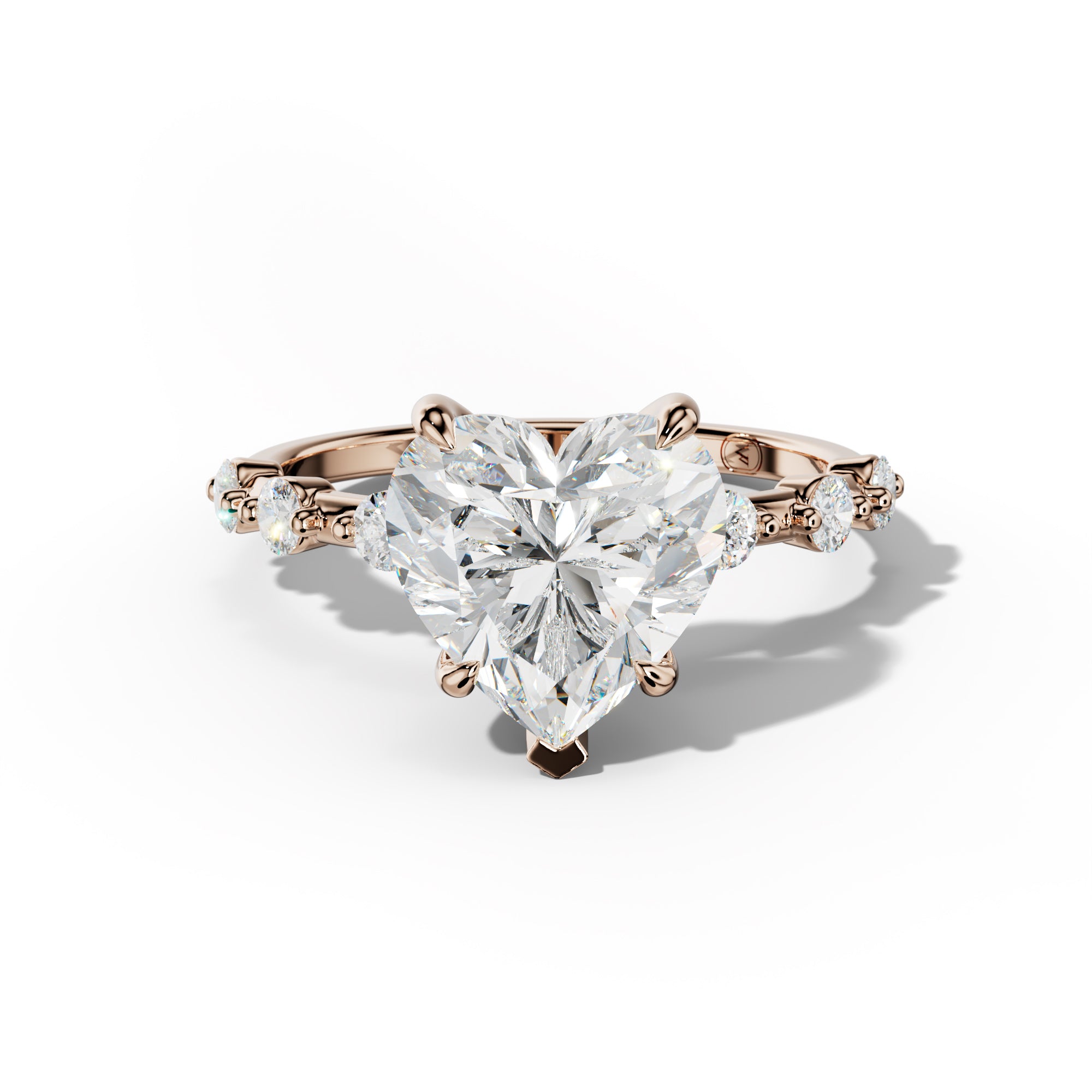 Scarlett Heart Cut Diamond Engagement Ring