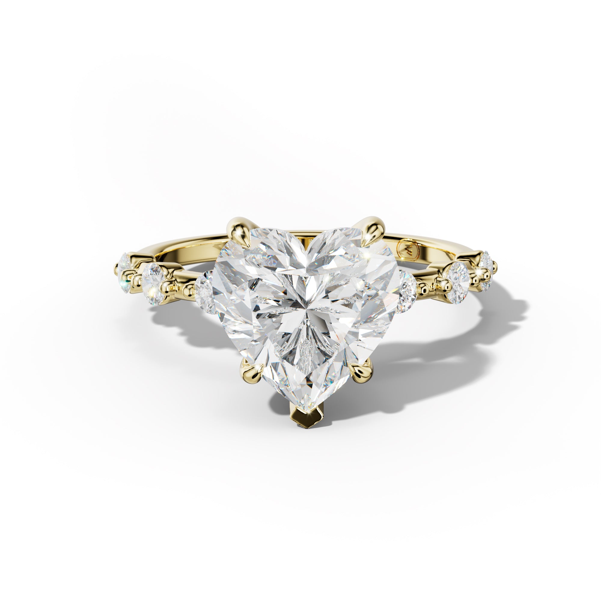 Scarlett Heart Cut Diamond Engagement Ring