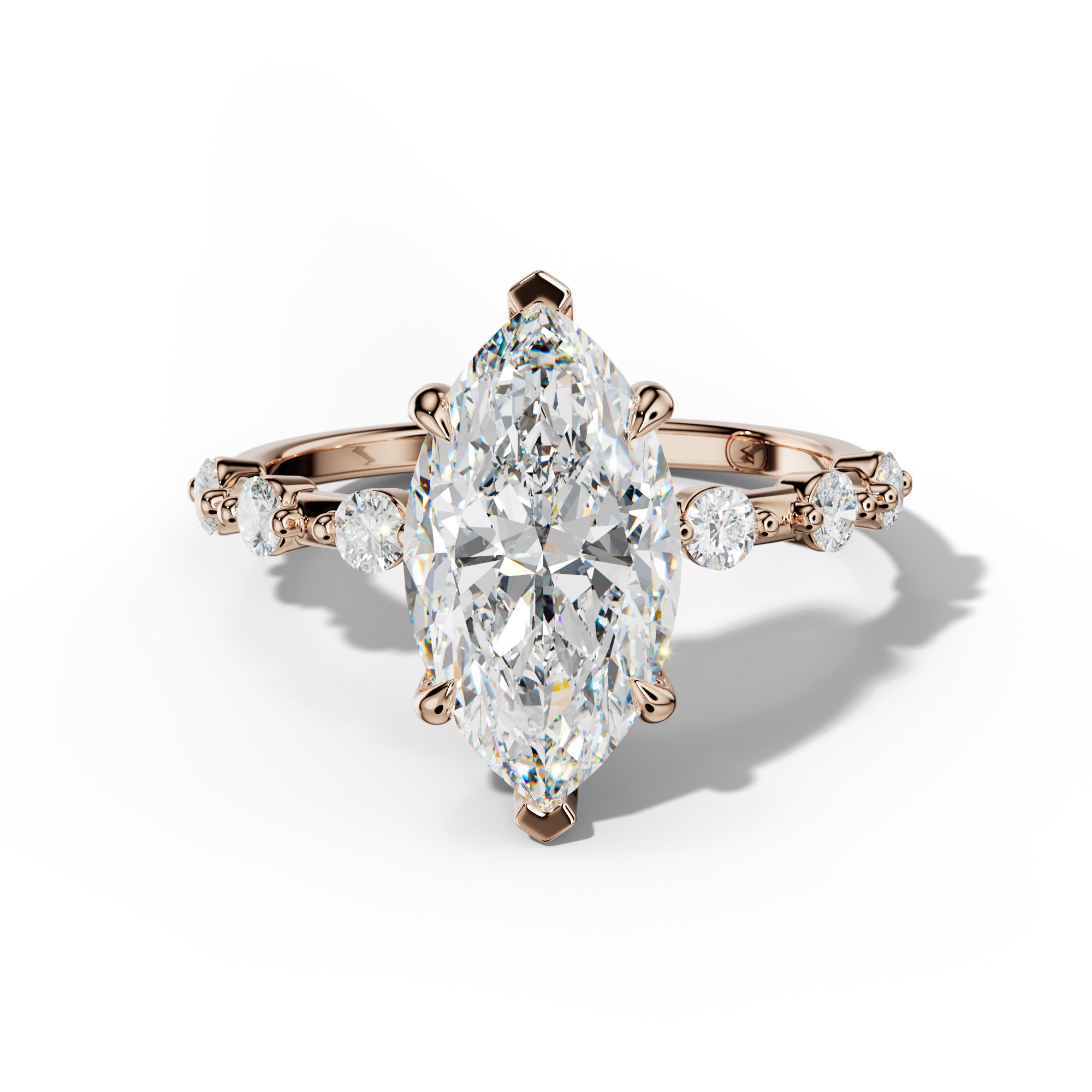 Scarlett Marquise Cut Diamond Engagement Ring