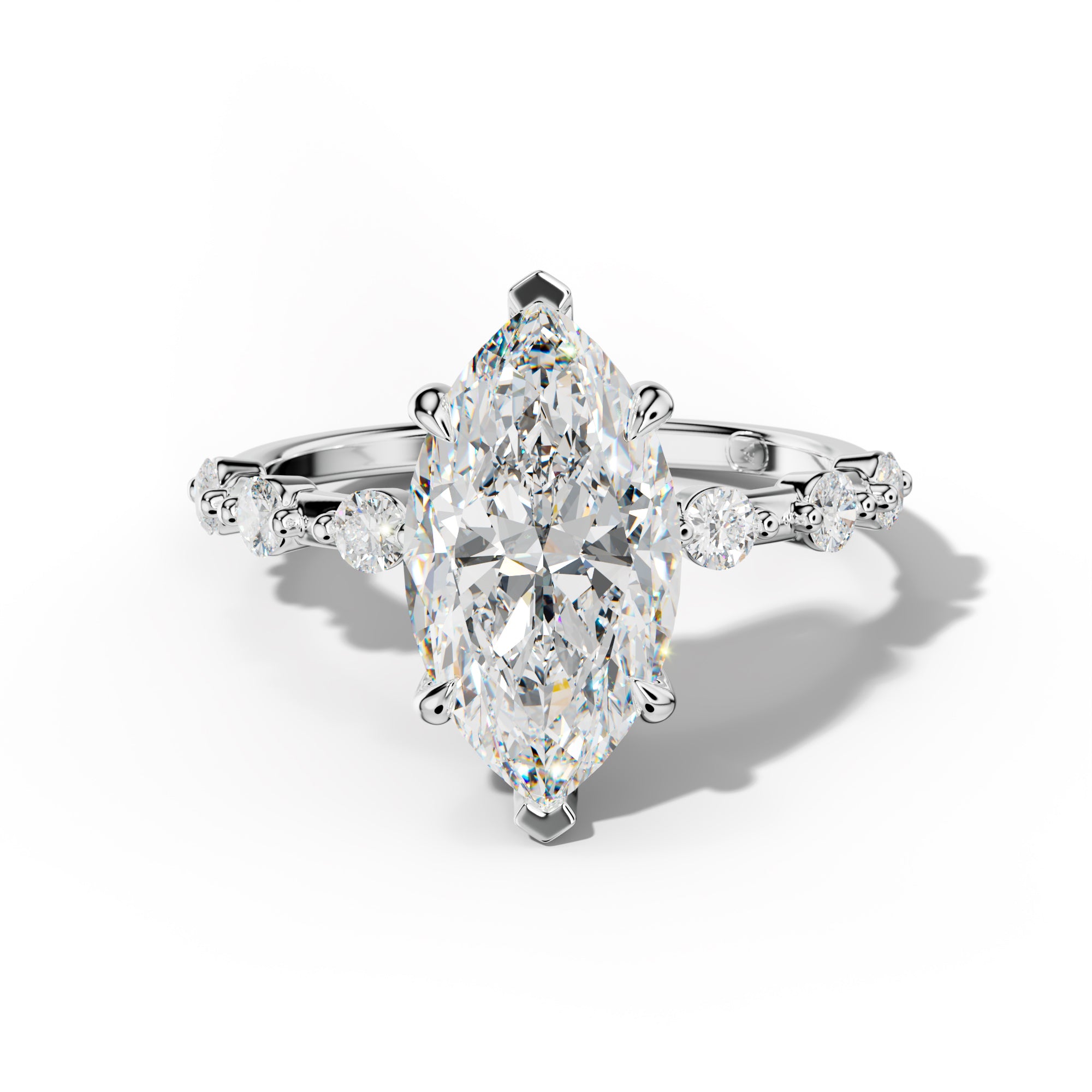 Scarlett Marquise Cut Diamond Engagement Ring