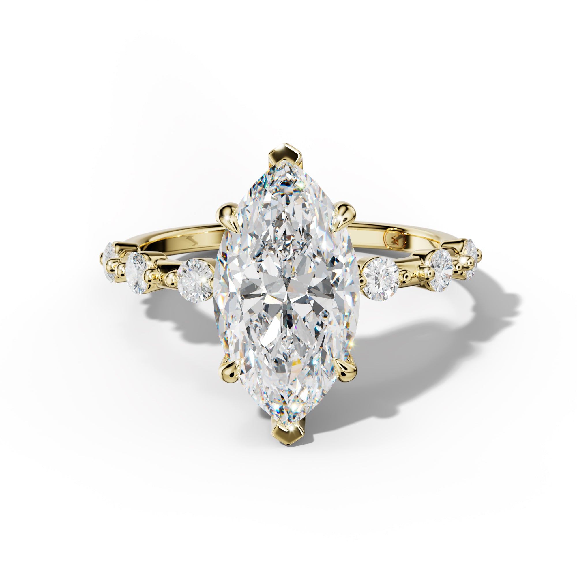 Scarlett Marquise Cut Diamond Engagement Ring