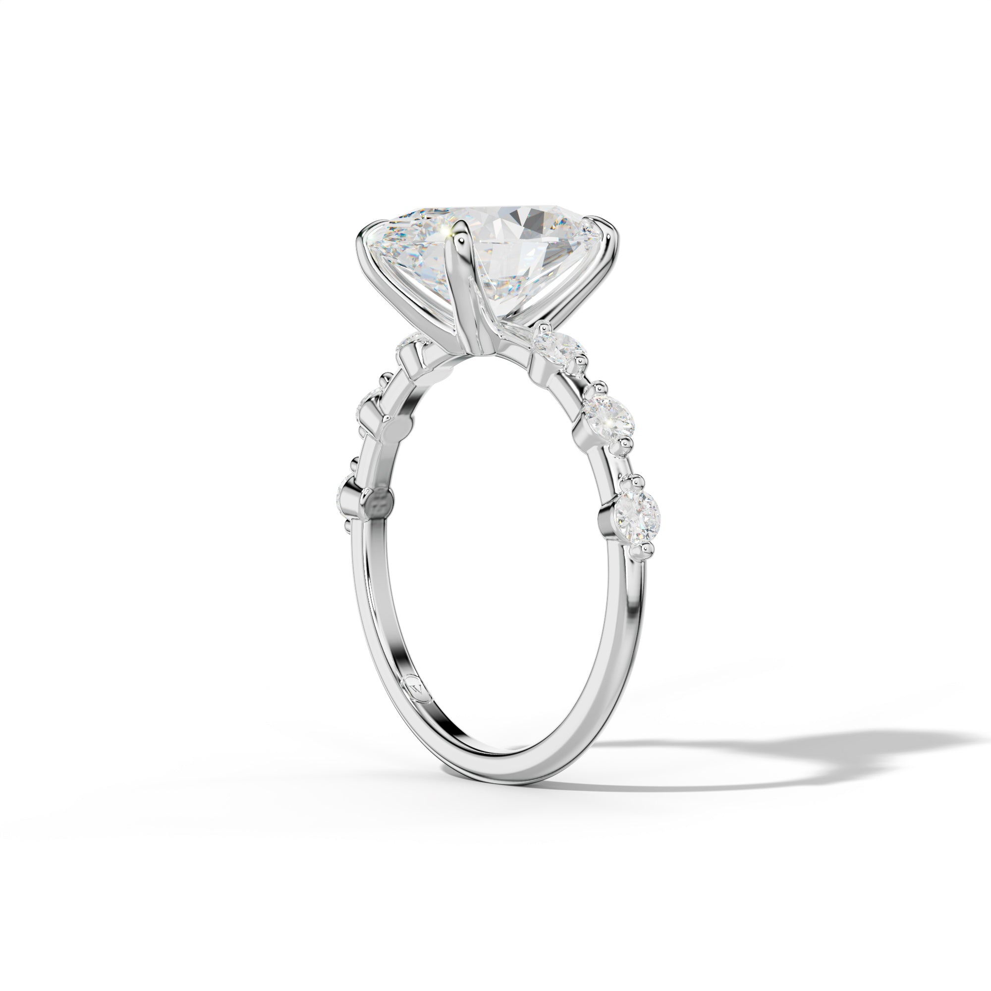 Scarlett Oval Diamond Engagement Ring
