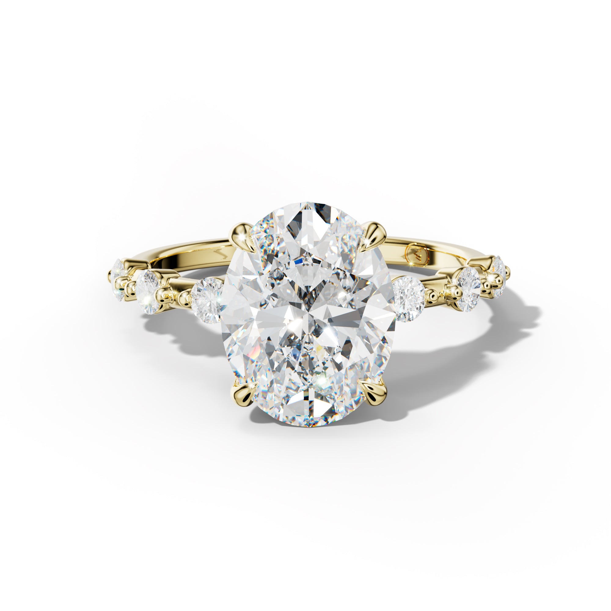 Scarlett Oval Diamond Engagement Ring