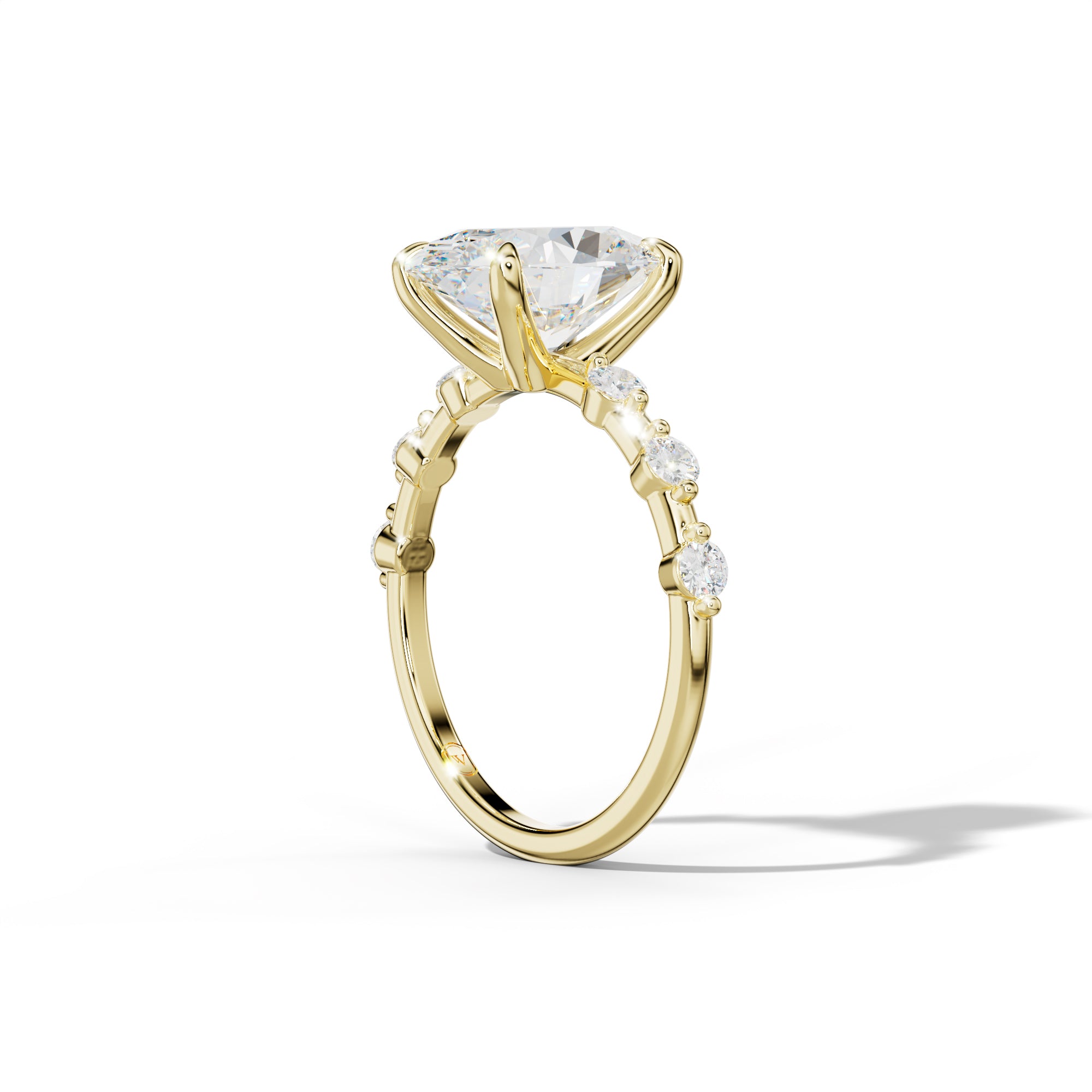 Scarlett Oval Diamond Engagement Ring