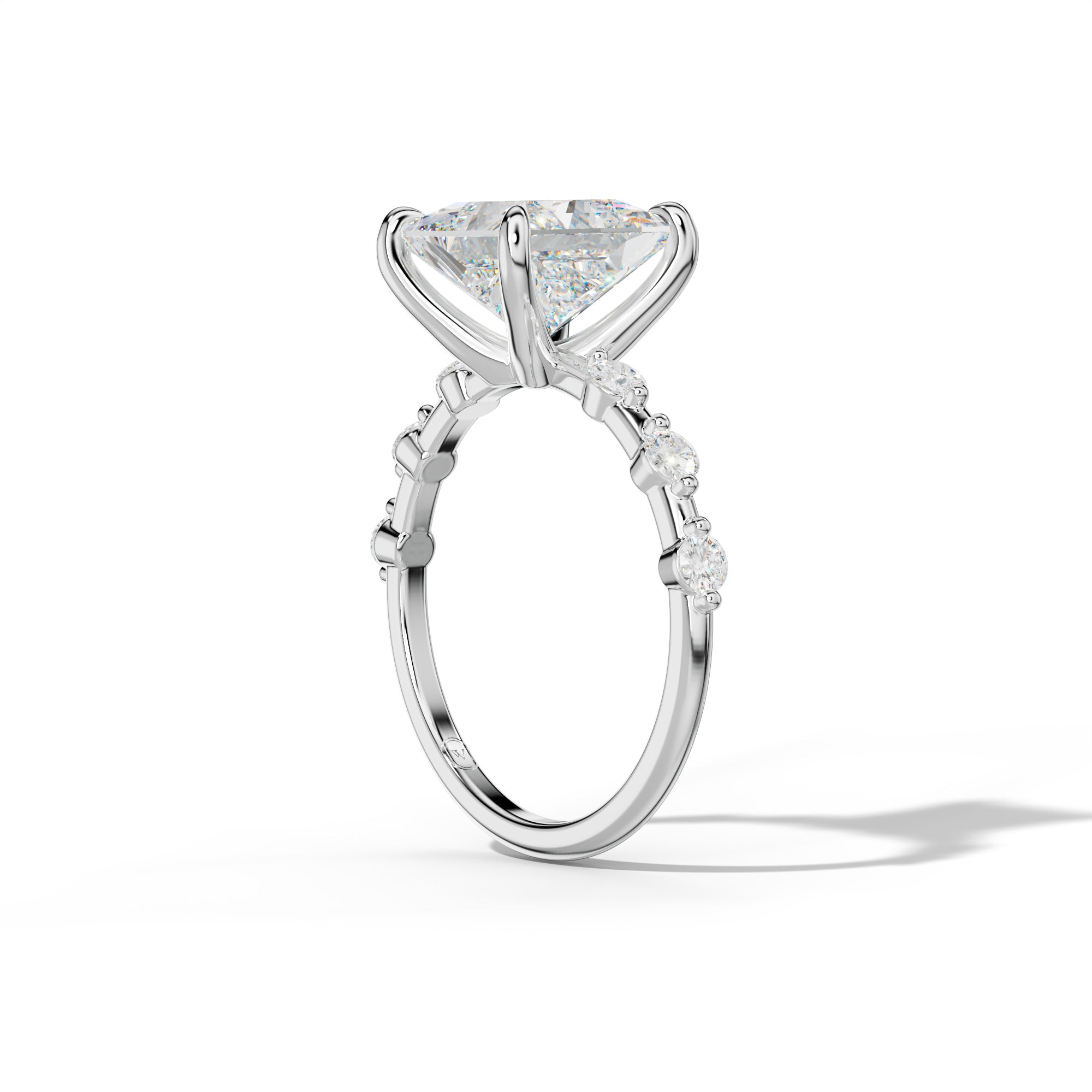 Scarlett Princess Cut Diamond Engagement Ring