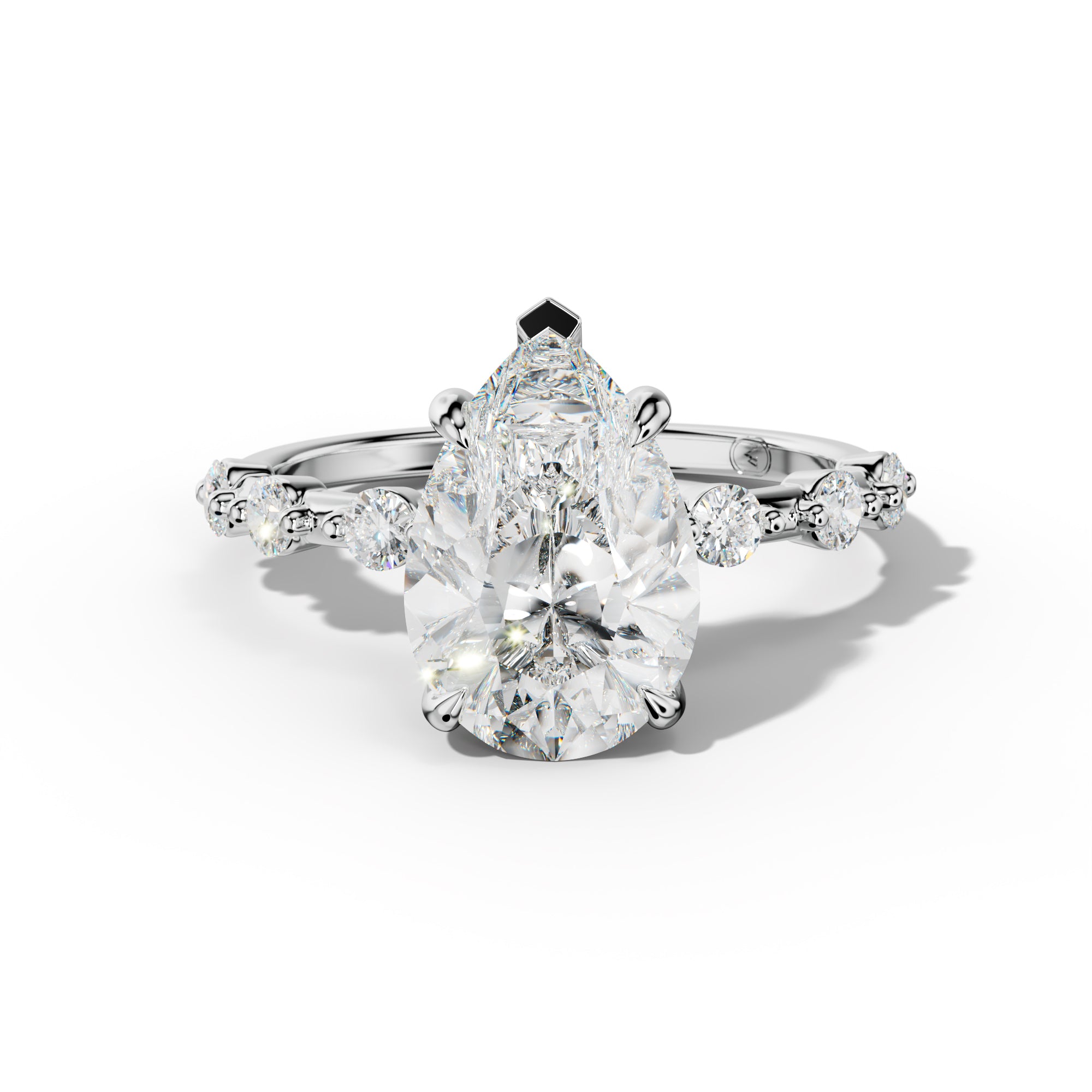 Scarlett Pear Shape Diamond Engagement Ring