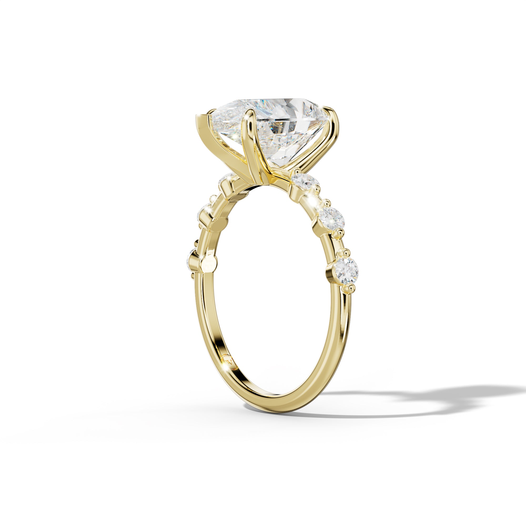 Scarlett Pear Shape Diamond Engagement Ring