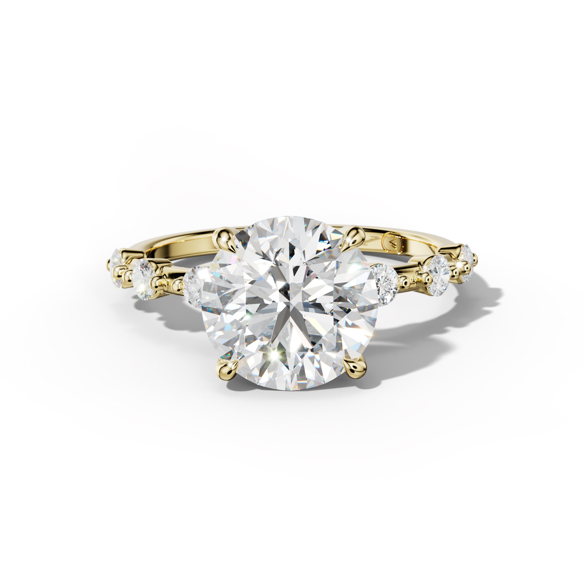 Scarlett Round Diamond Engagement Ring